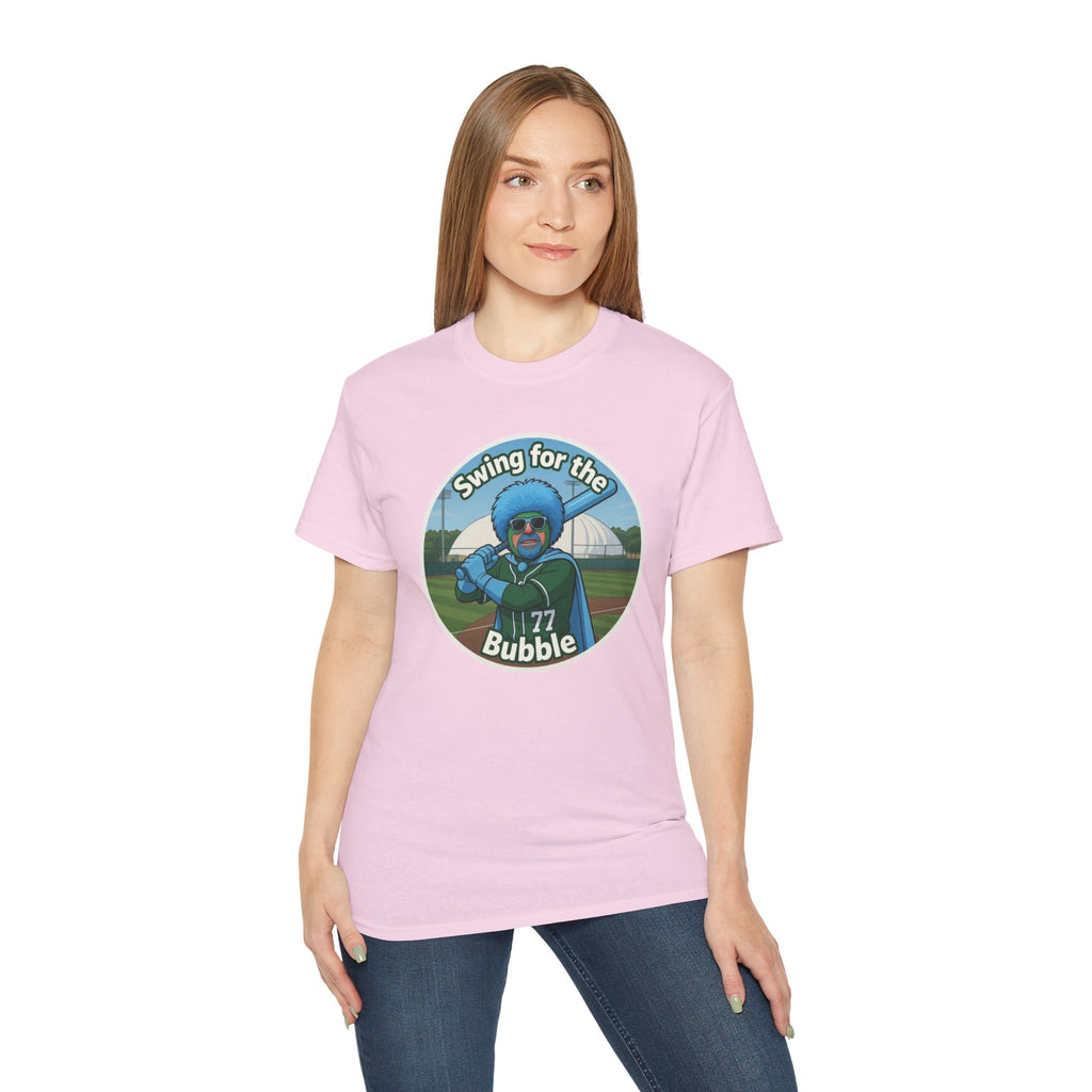 Swing for the Bubble Baseball Women’s Tee