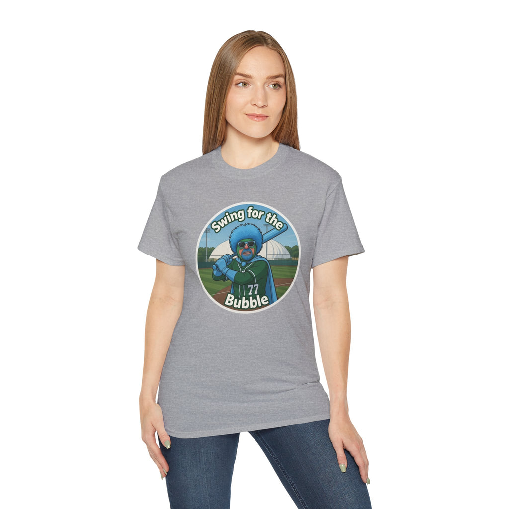 Swing for the Bubble Baseball Women’s Tee