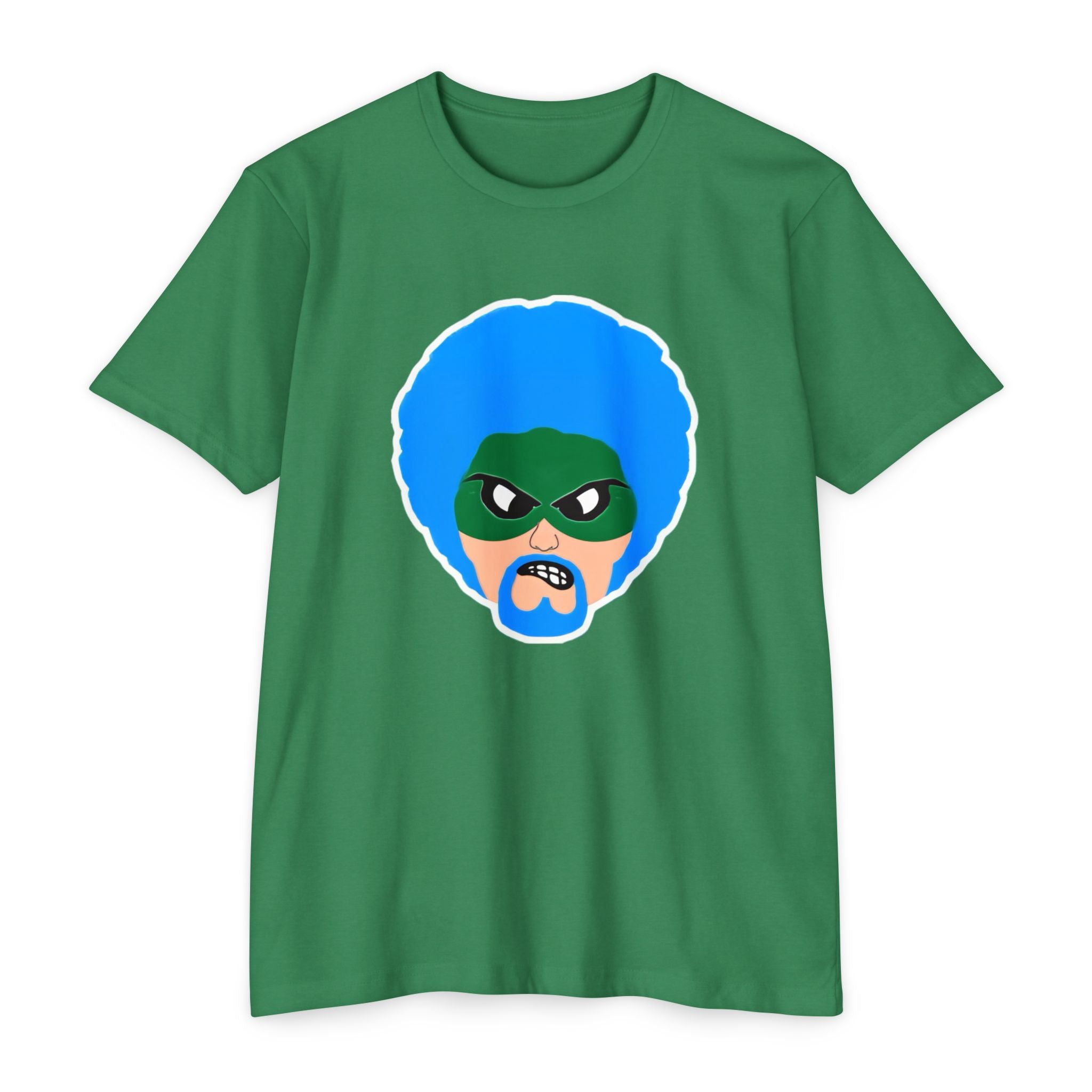Green Wave Man T shirt Original logo