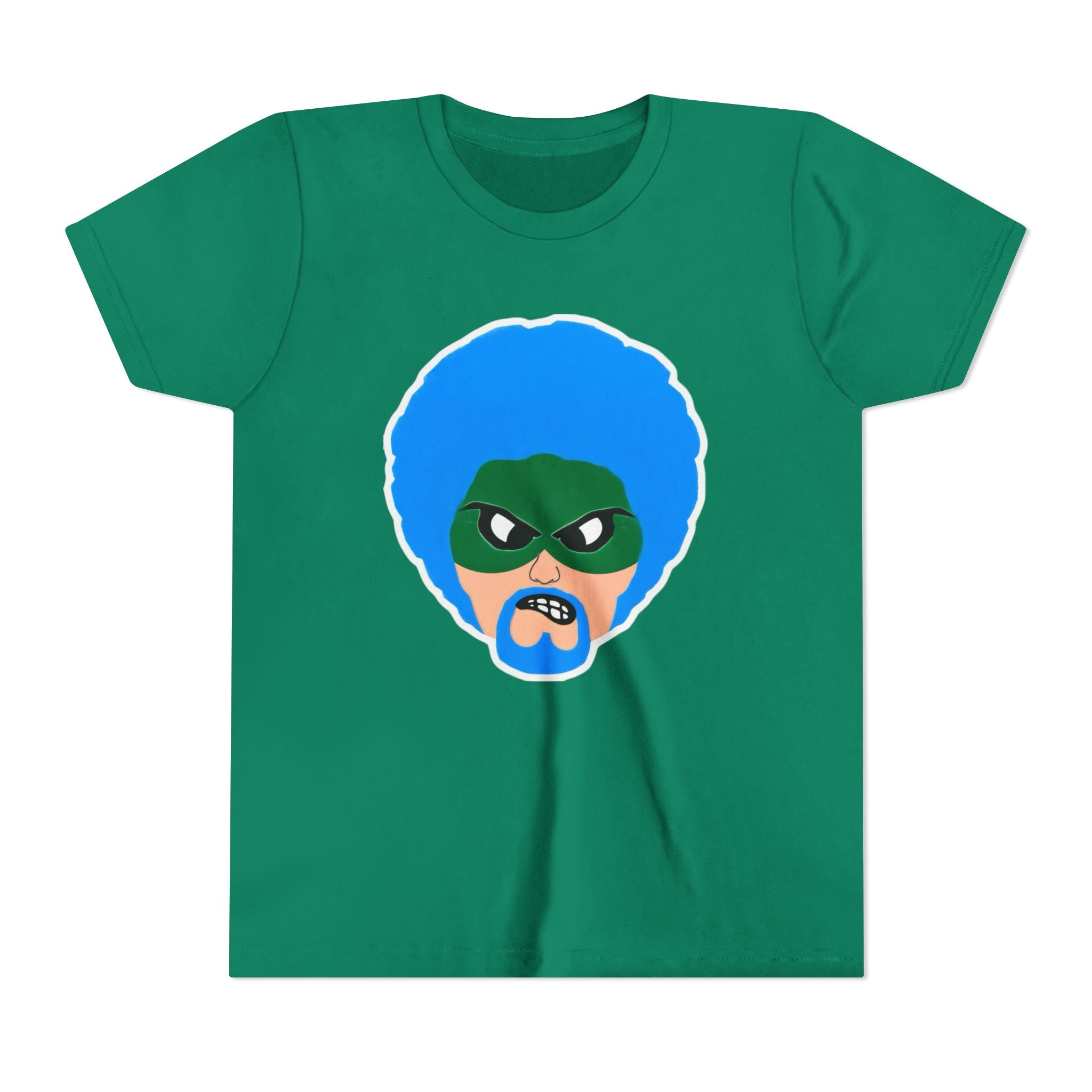 Green Wave Man Youth Tee