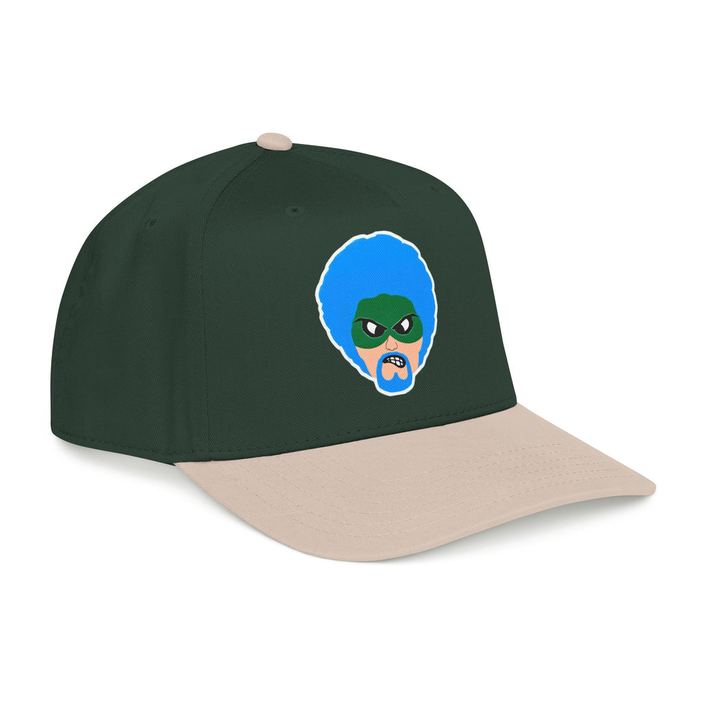 Green Wave Man Original logo Baseball Cap —
