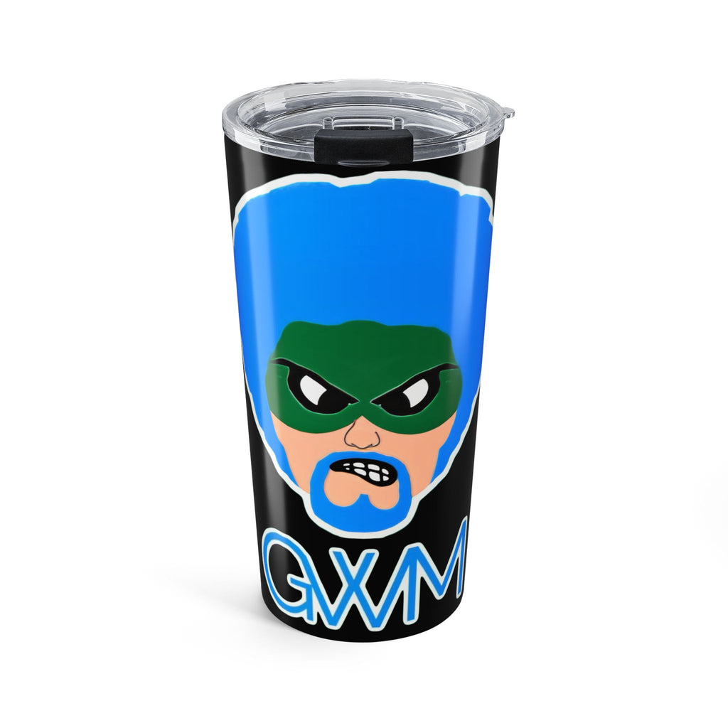 Black Green Wave Man 20oz Insulated Tumbler