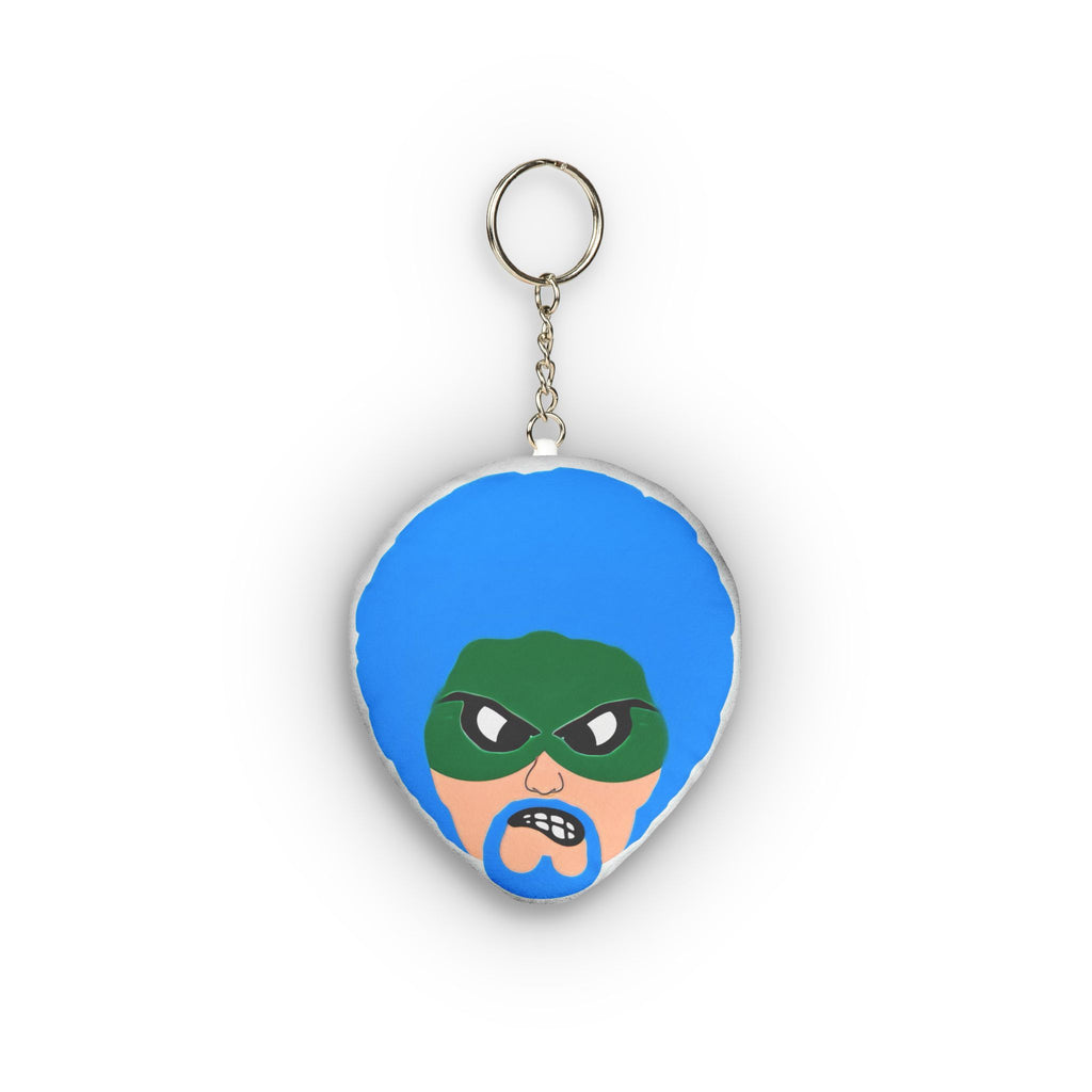 Green Wave Man Custom Mini Plush Keychan