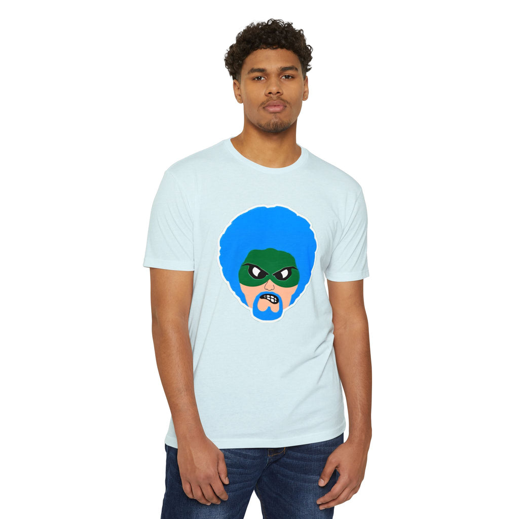 Green Wave Man T shirt Original logo
