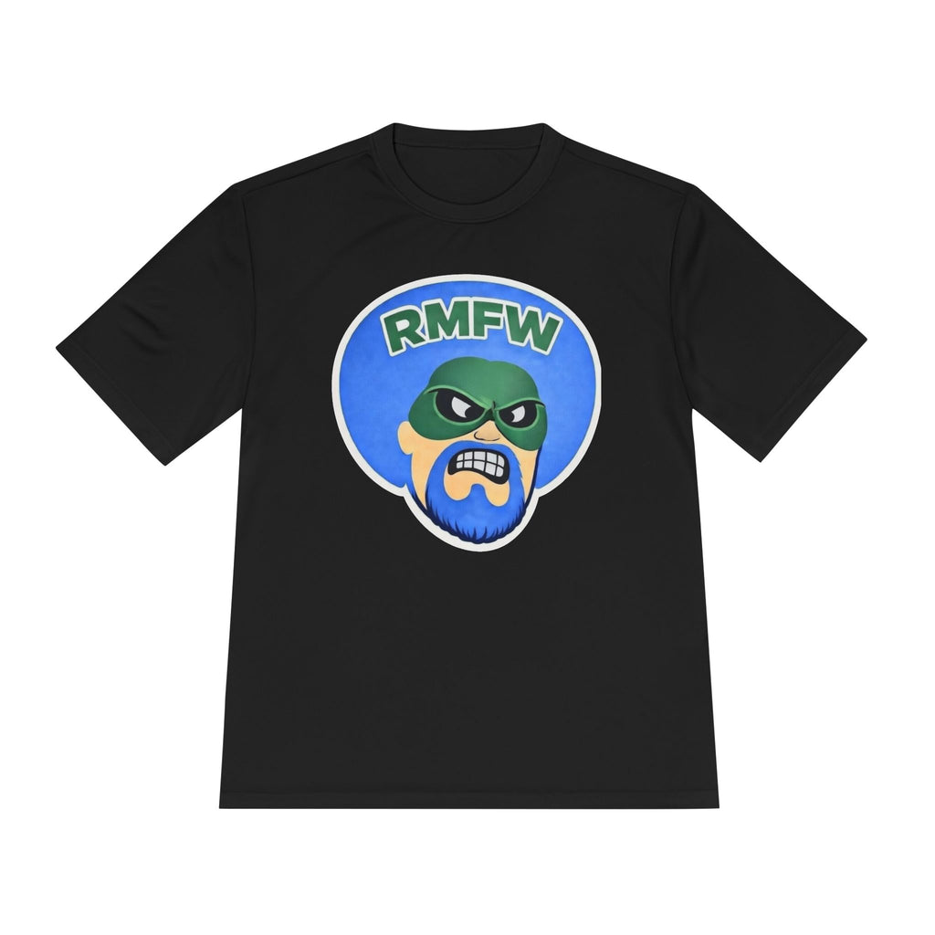 RMFW Mens Logo Tee — Moisture-Wicking Performance Shirt