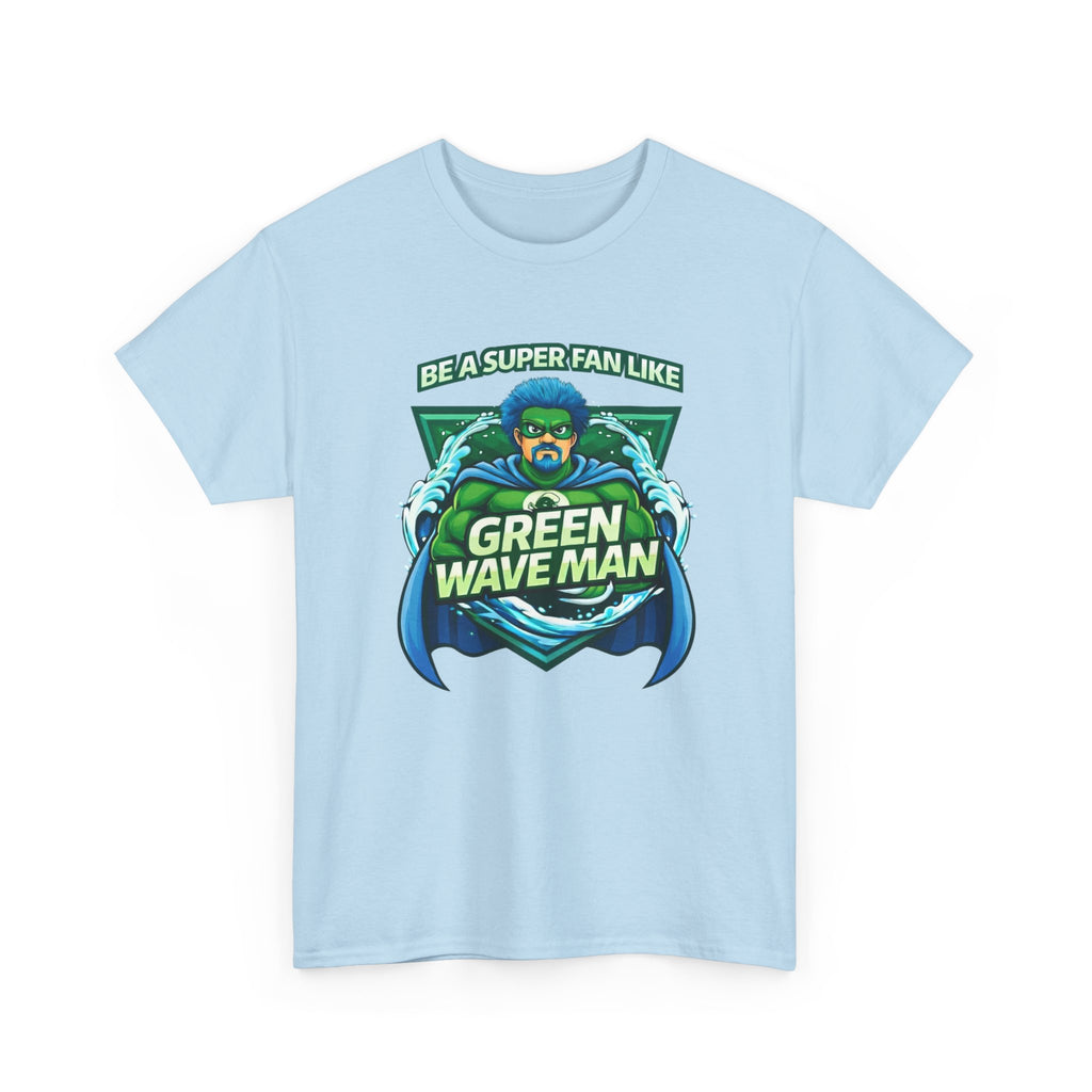 Be a Superfan Like Green Wave Man T-shirt