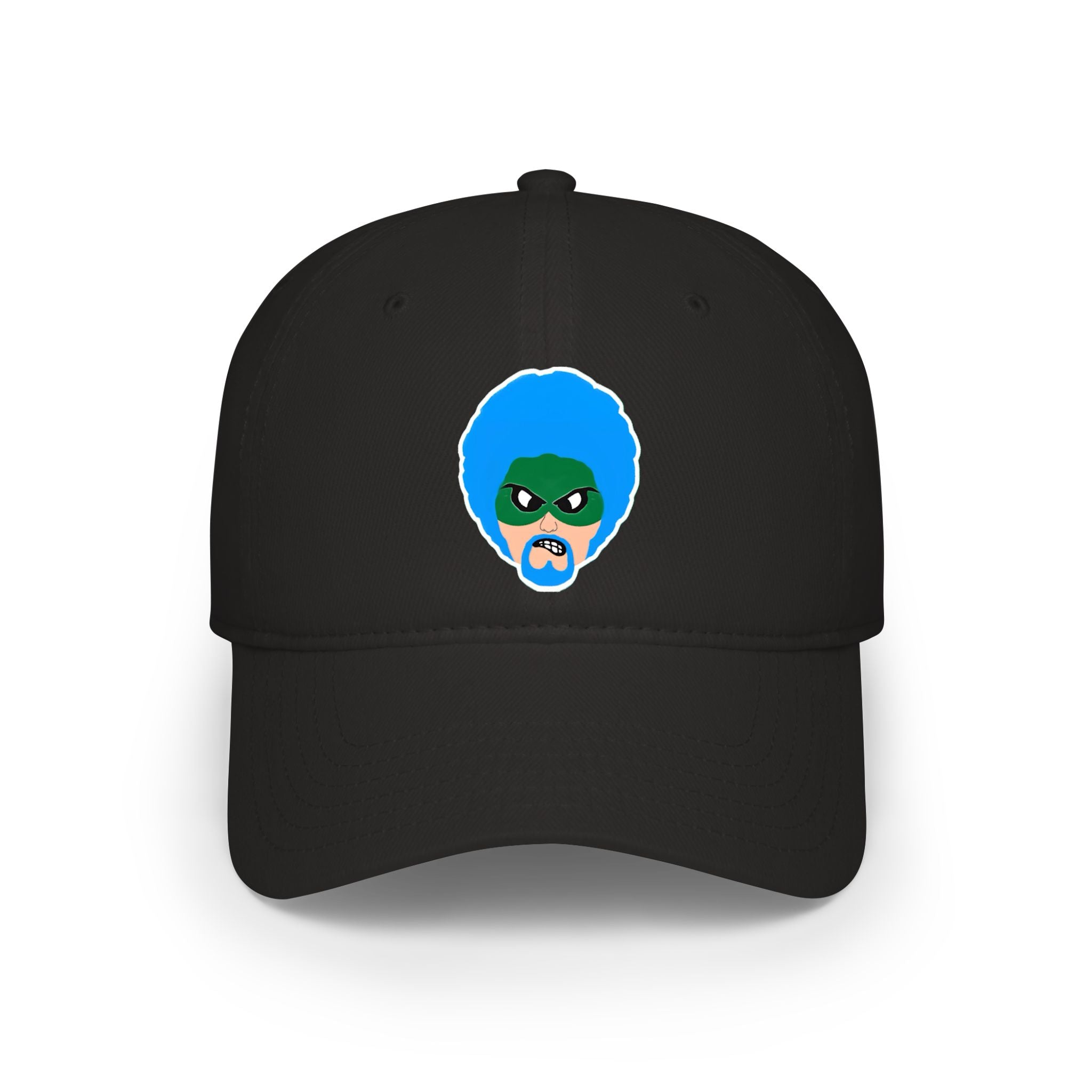 Green Wave Man Baseball hat