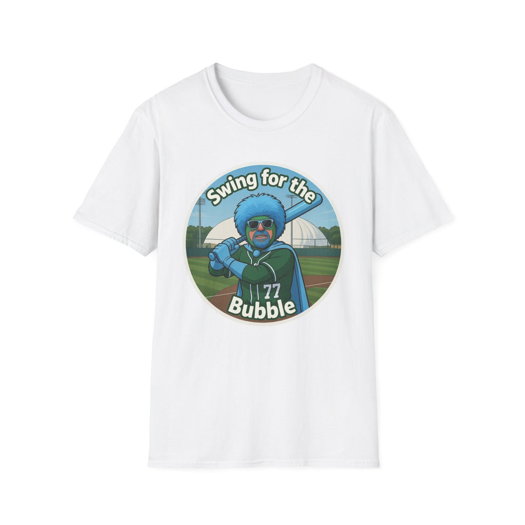 Swing for the Bubble Baseball T shirt