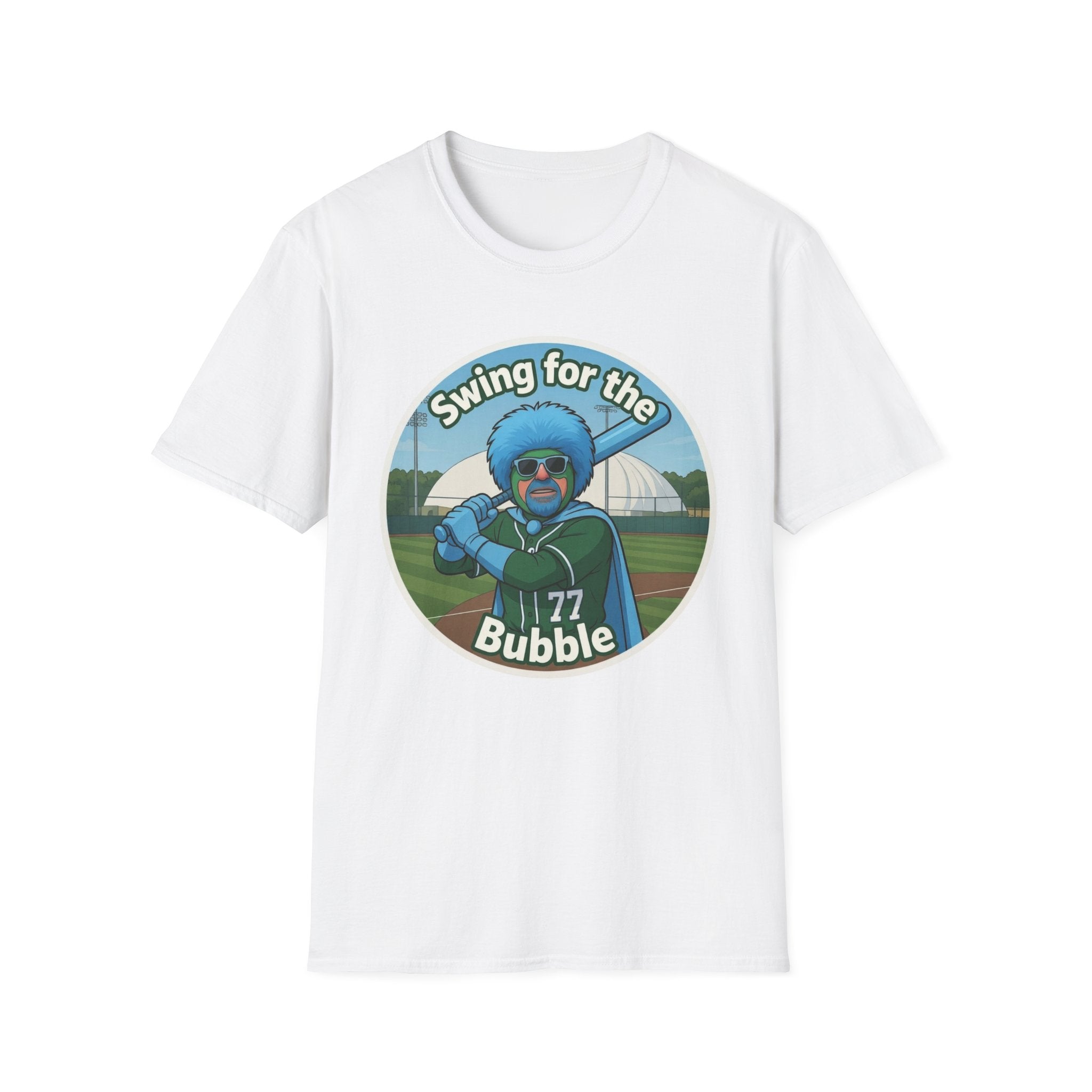 Swing for the Bubble Baseball T shirt