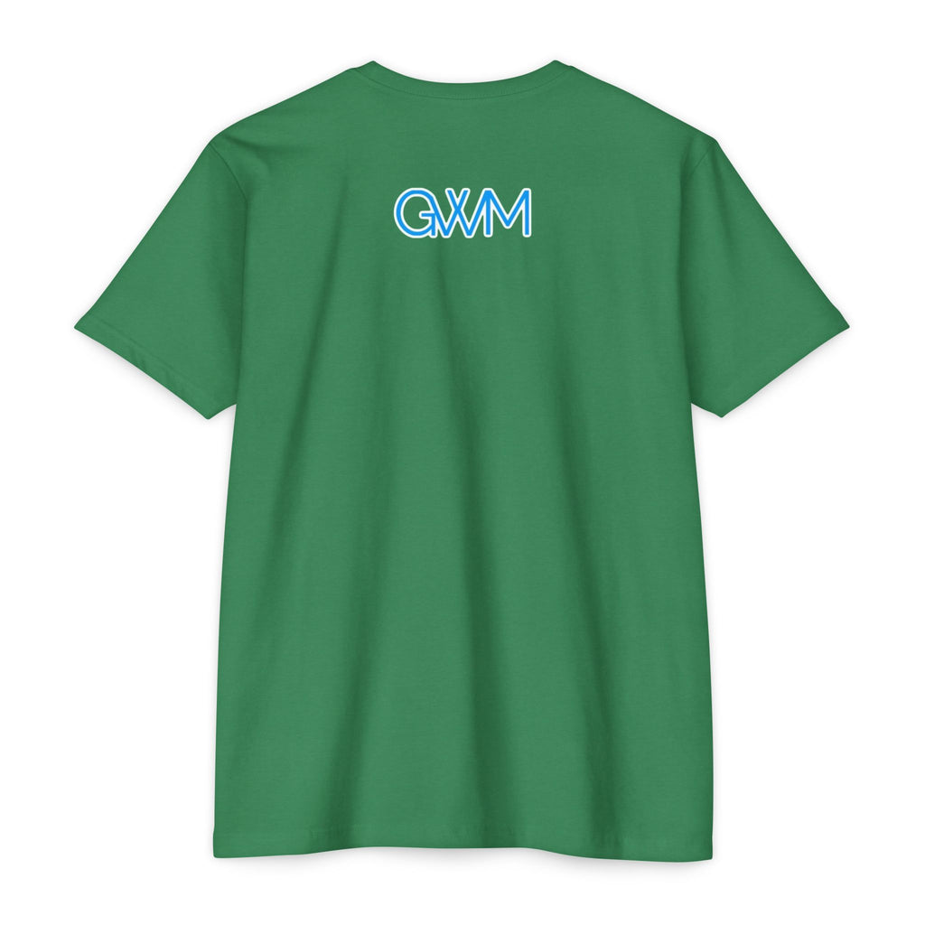 Green Wave Man T shirt Original logo