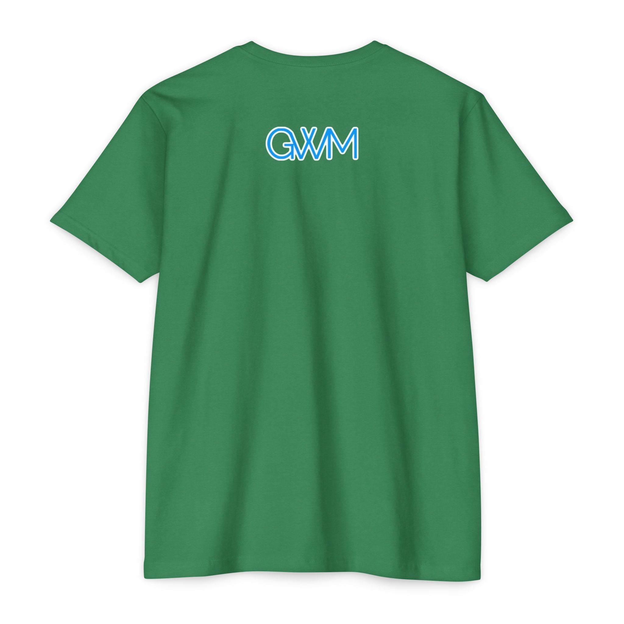 Green Wave Man T shirt Original logo