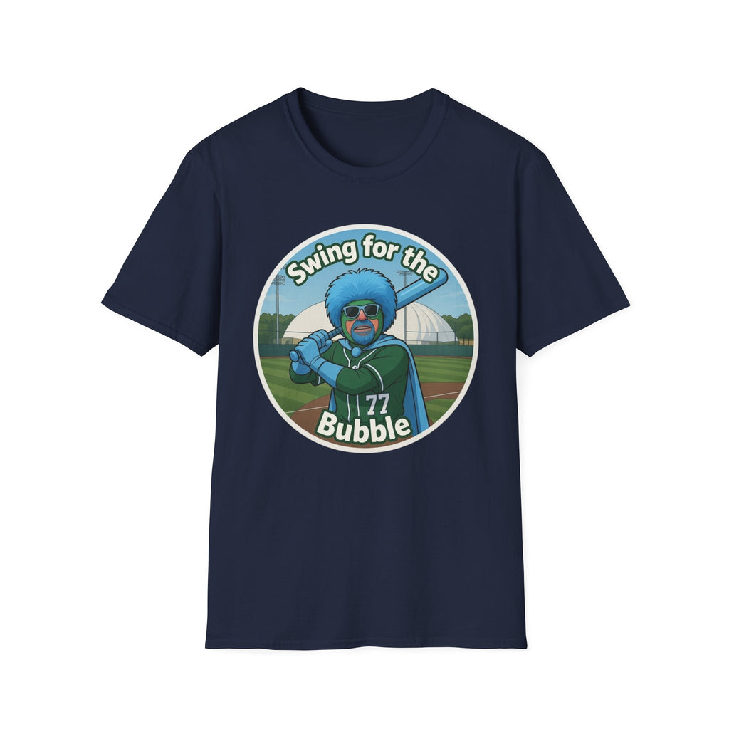 Swing for the Bubble Baseball T shirt