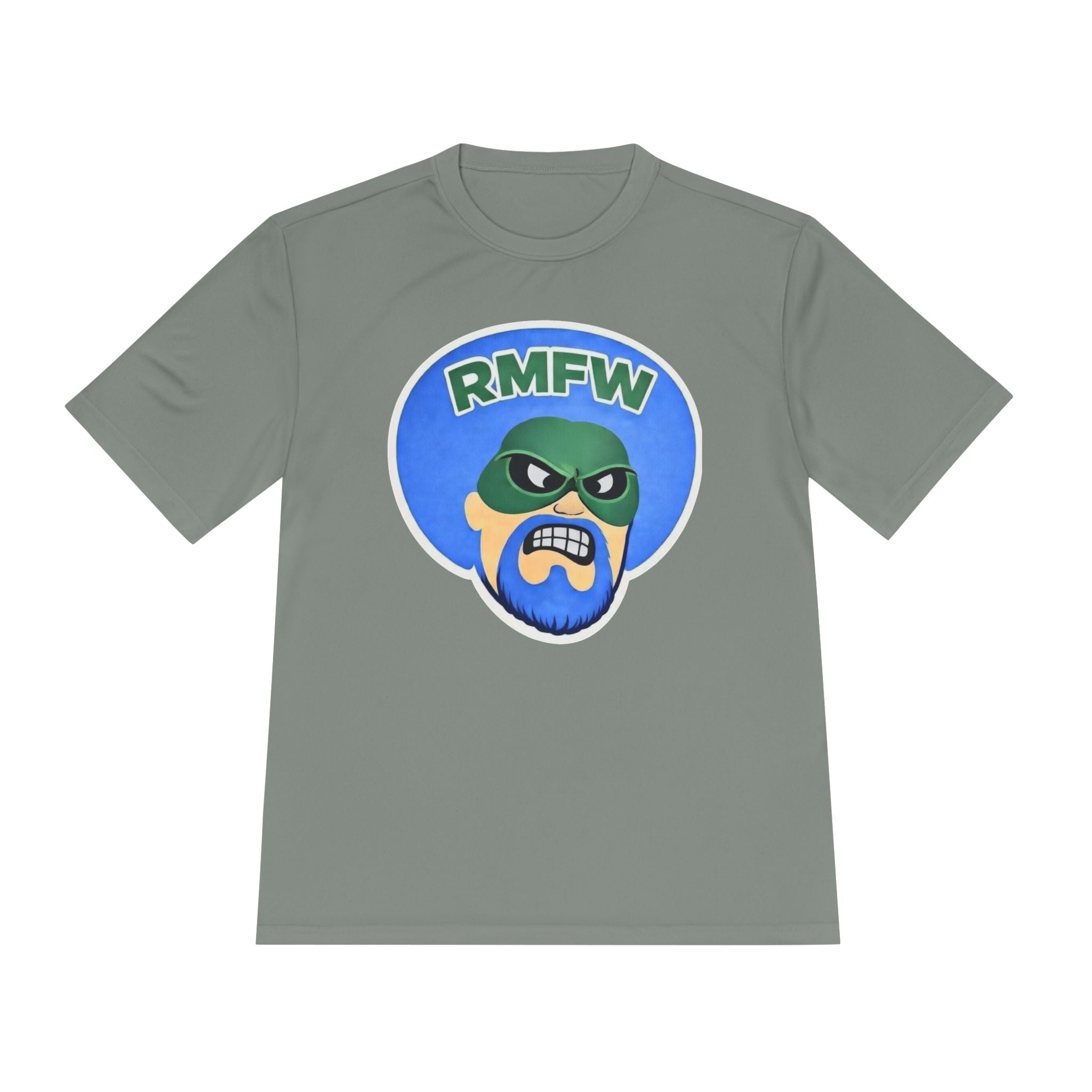 RMFW Mens Logo Tee — Moisture-Wicking Performance Shirt