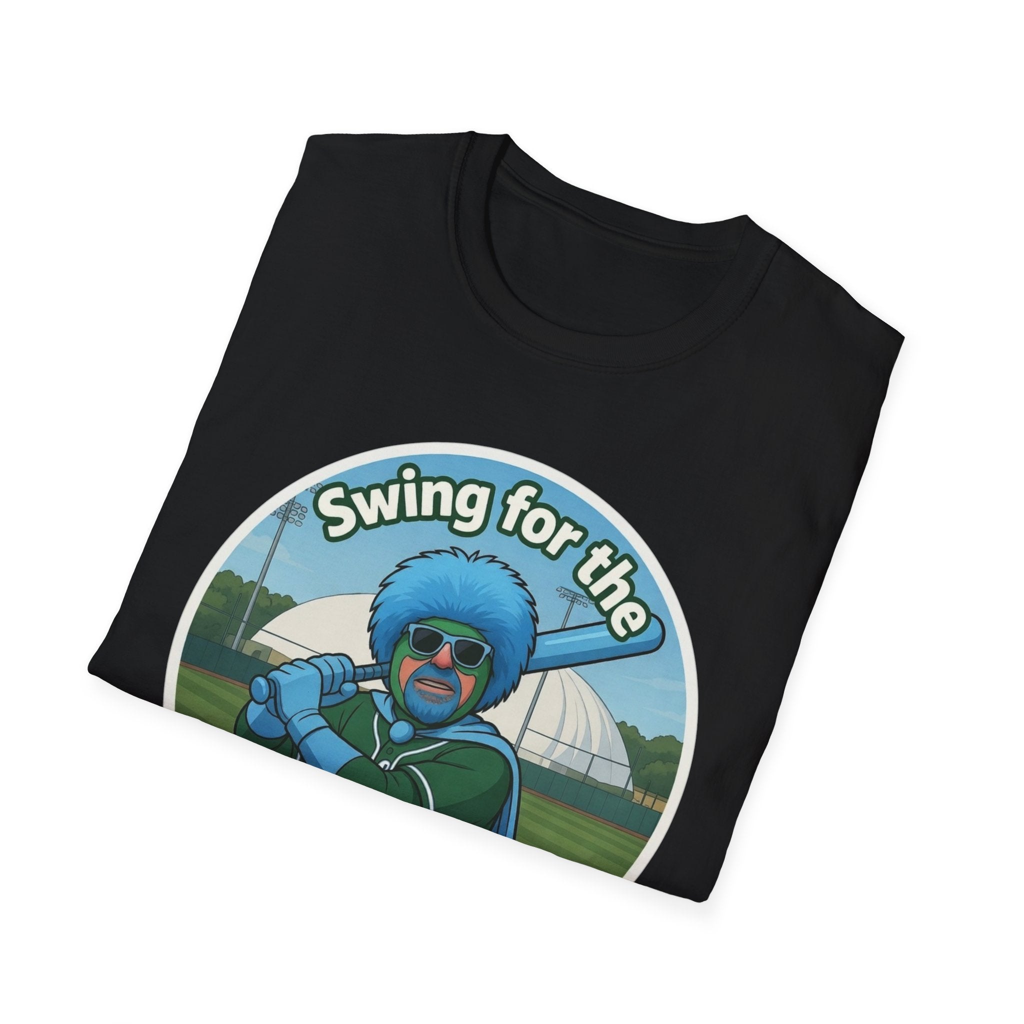 Swing for the Bubble Baseball T shirt