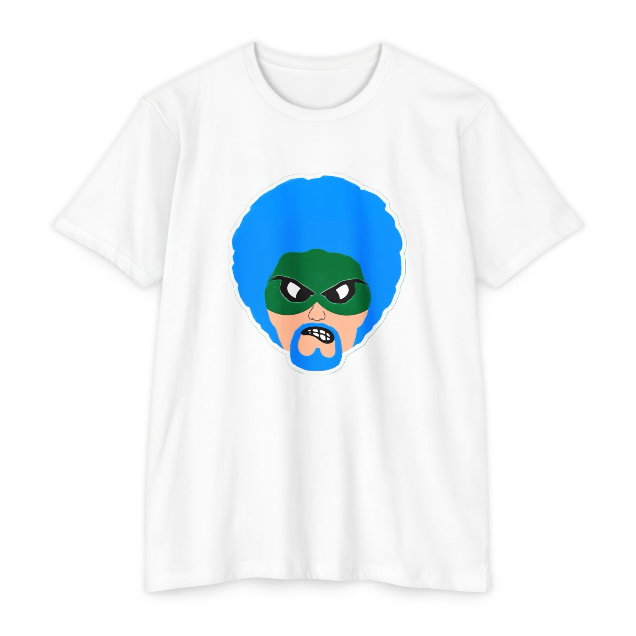Green Wave Man T shirt Original logo