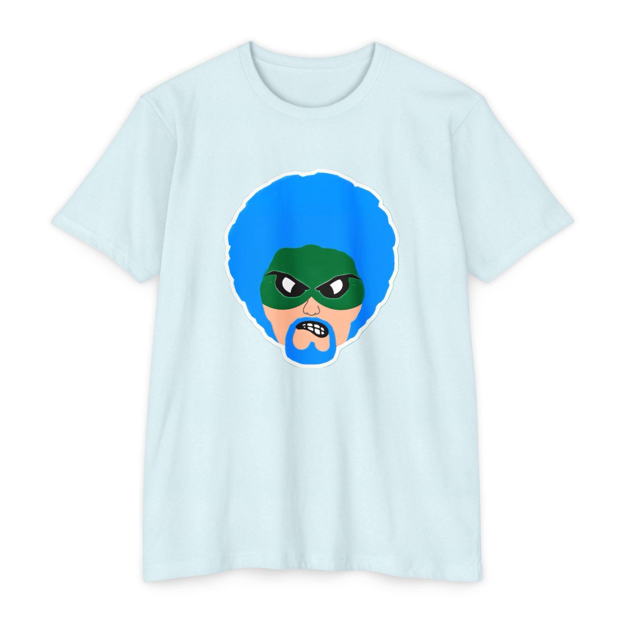Green Wave Man T shirt Original logo