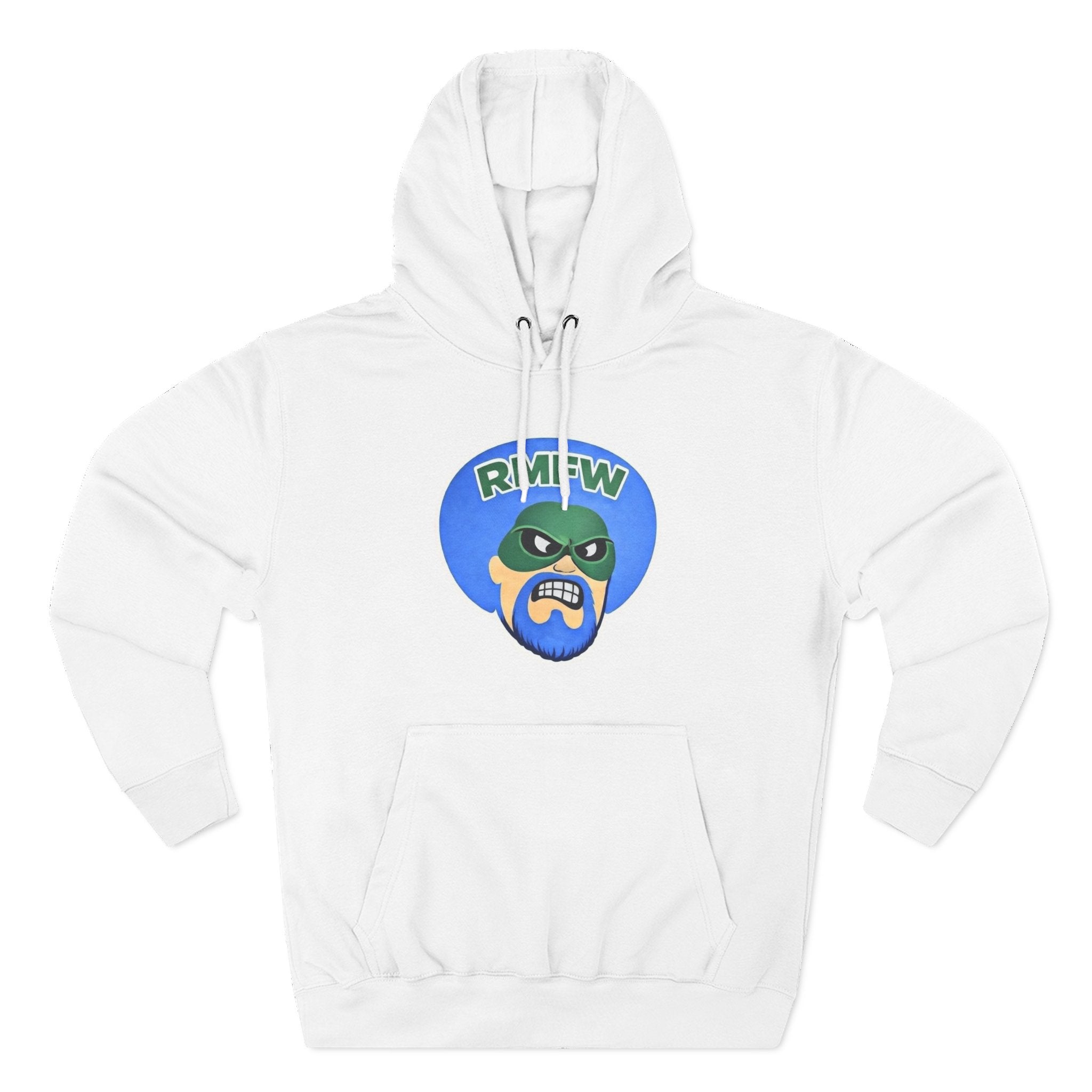 Green Wave Man Hoodie — Superhero Graphic Pullover