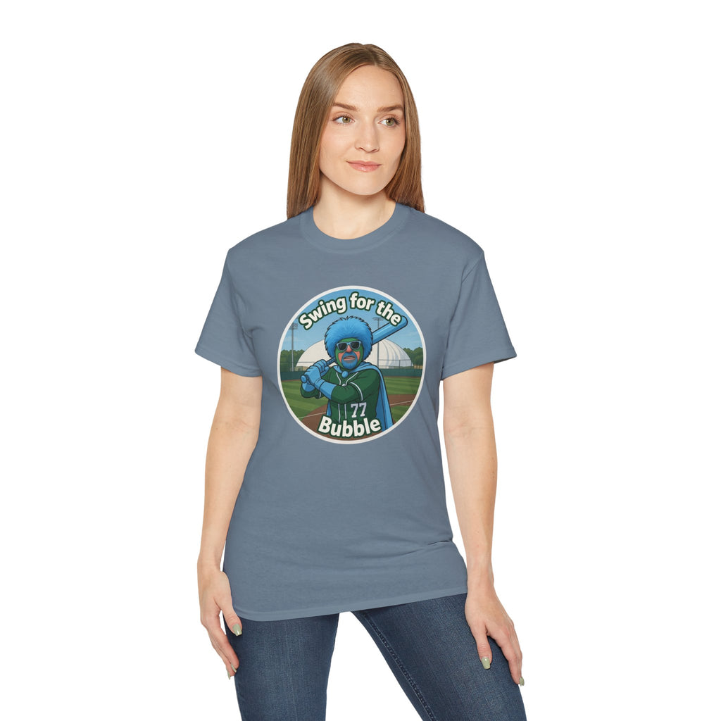 Swing for the Bubble Baseball Women’s Tee