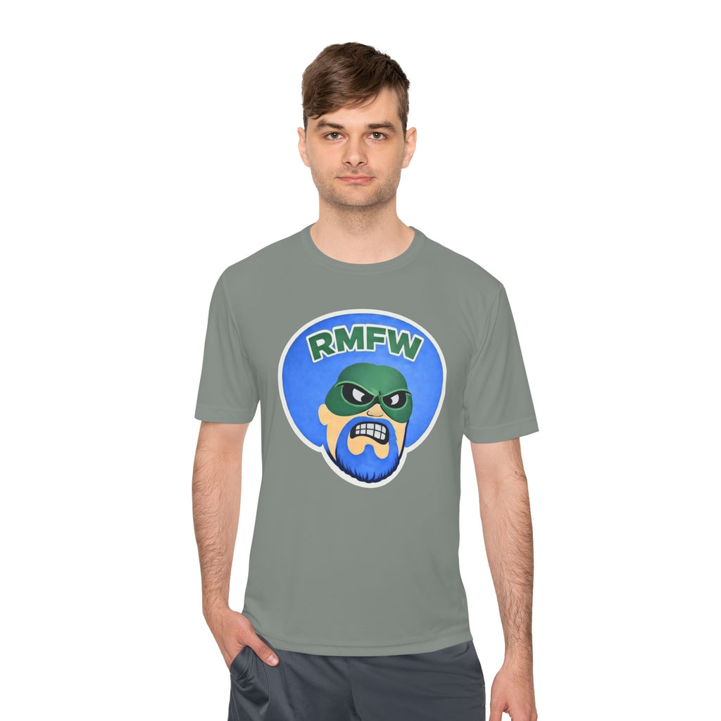 RMFW Mens Logo Tee — Moisture-Wicking Performance Shirt
