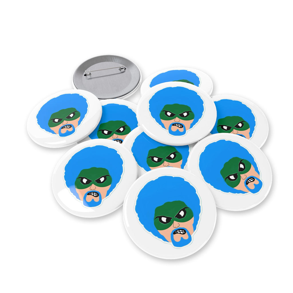 Green Wave Man pins