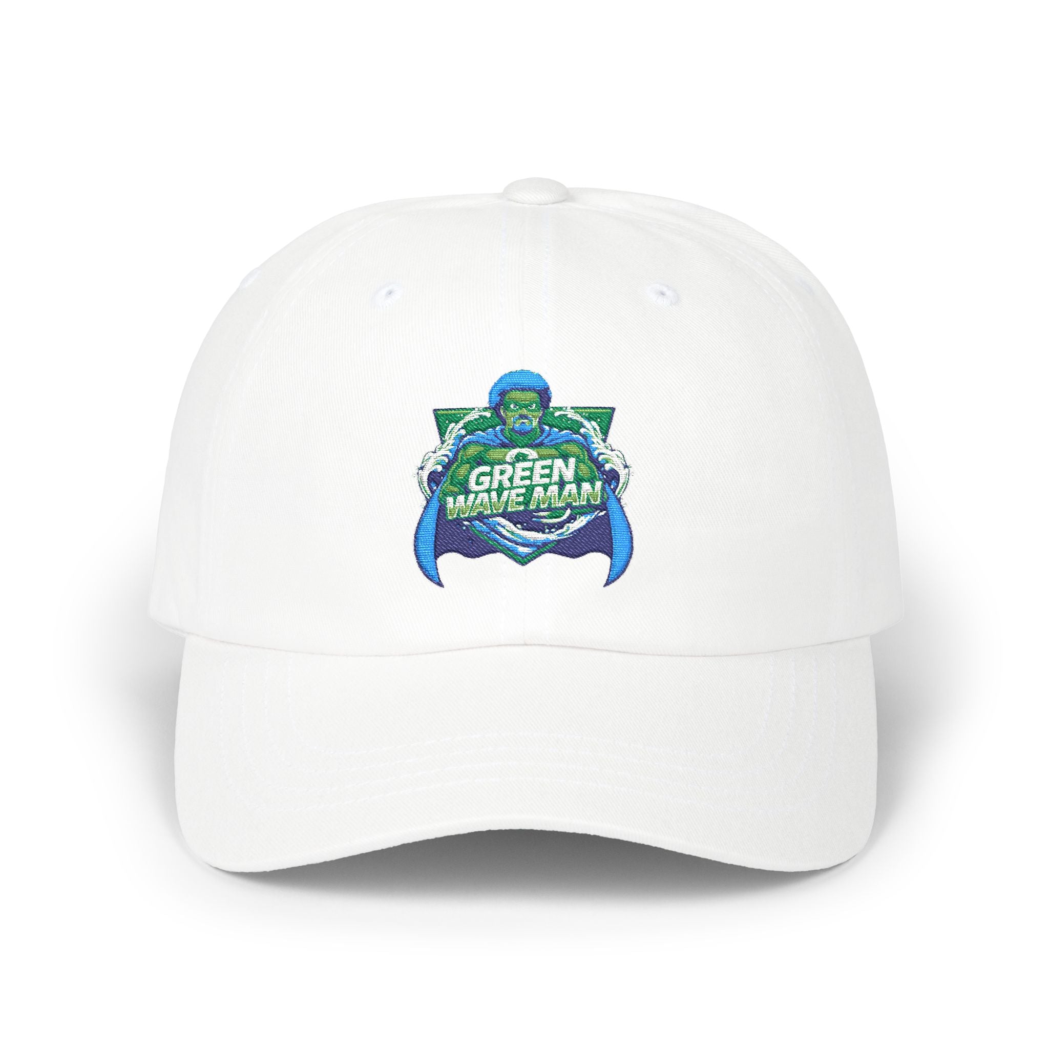 Green Wave Man Hat (New logo)