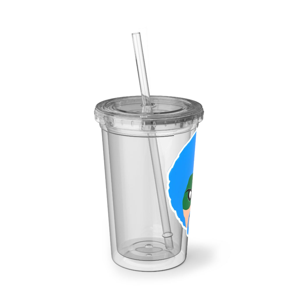 Suave Acrylic Cup - Green Wave Man Tumbler (Original logo)