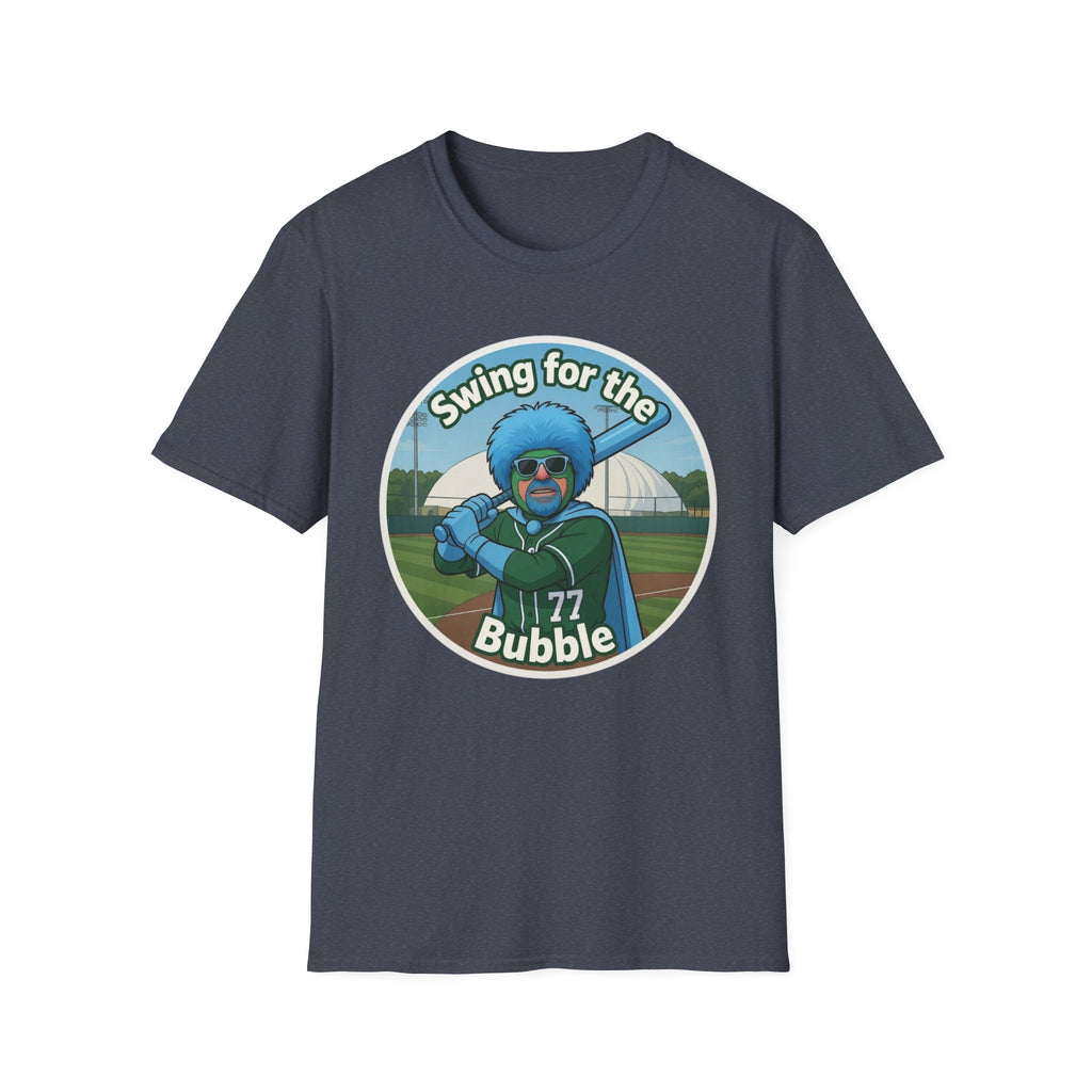 Swing for the Bubble Baseball T shirt