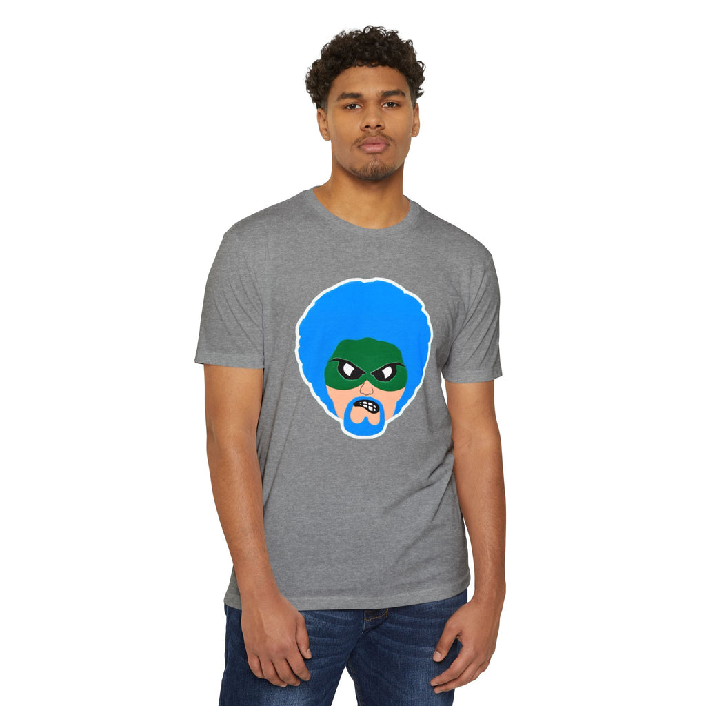 Green Wave Man T shirt Original logo