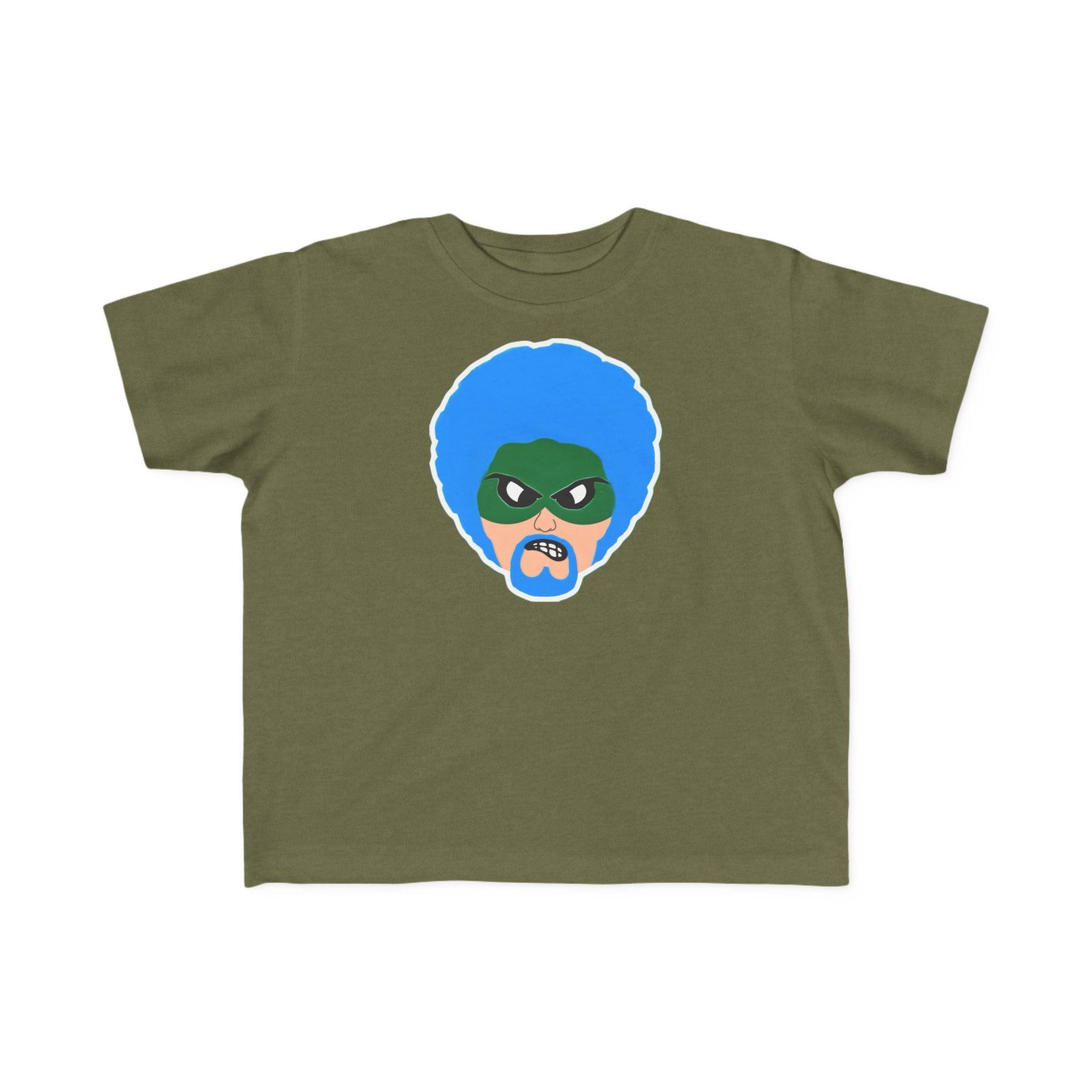 Green Wave Man Toddler T