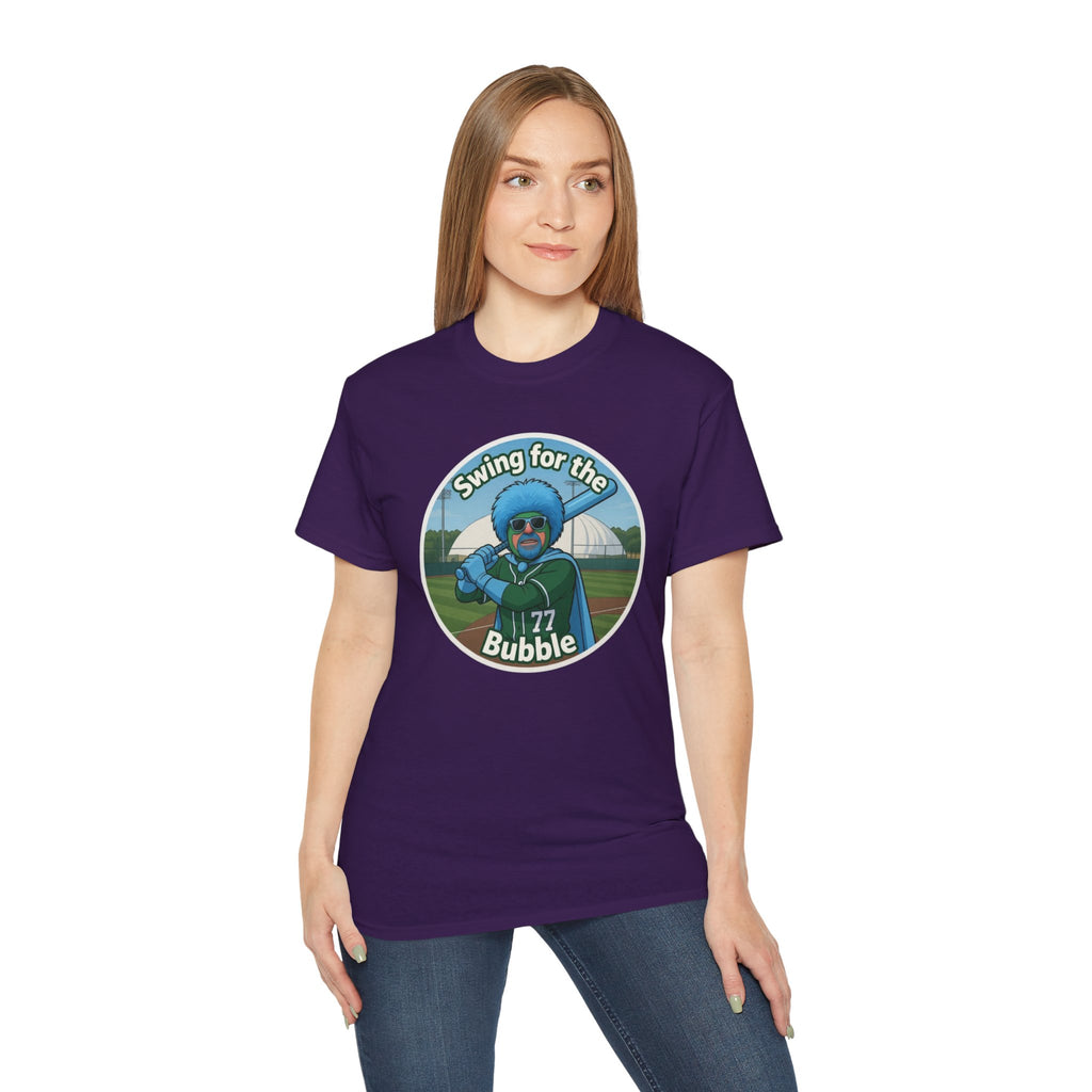 Swing for the Bubble Baseball Women’s Tee