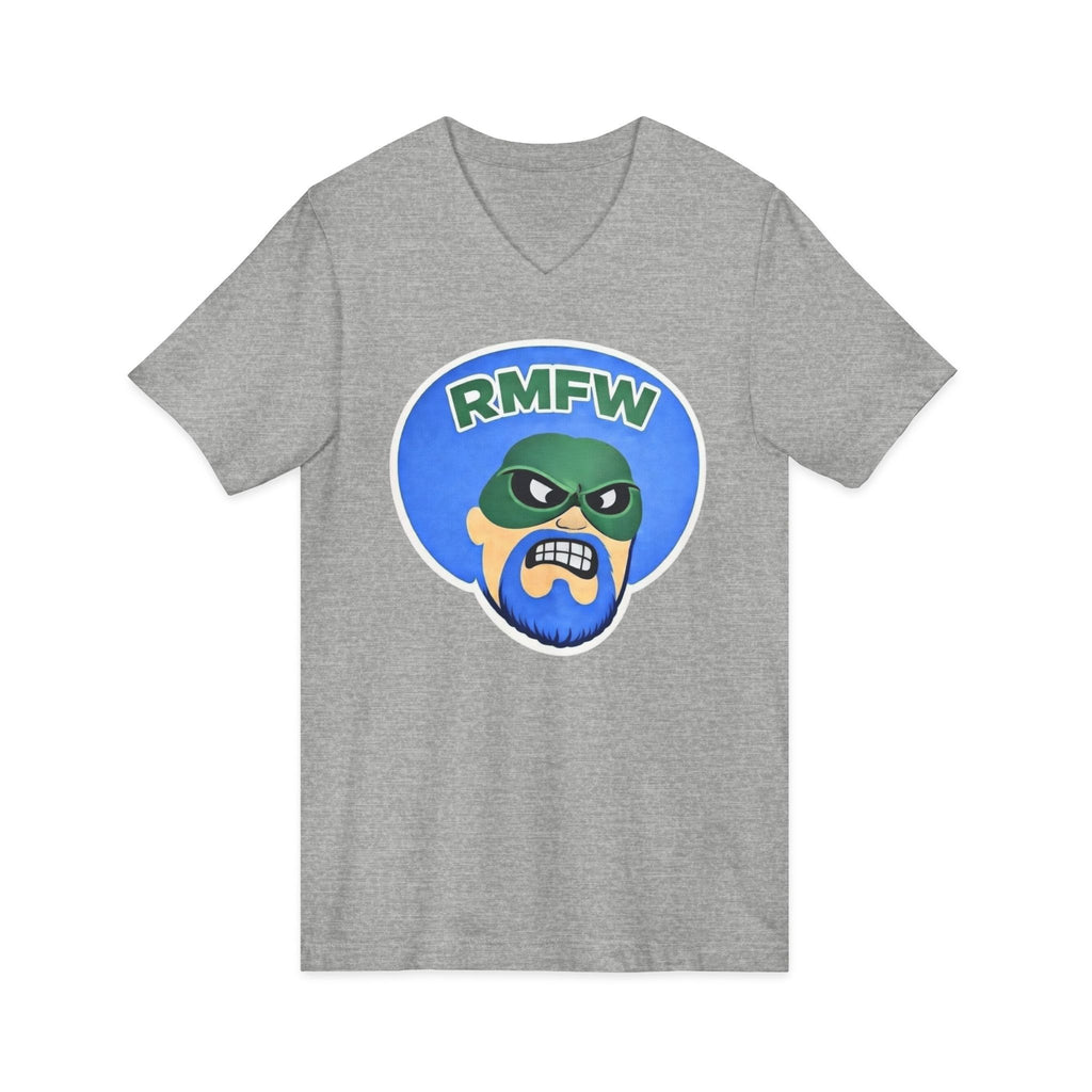 Womens RMFW Angry V-Neck Tee