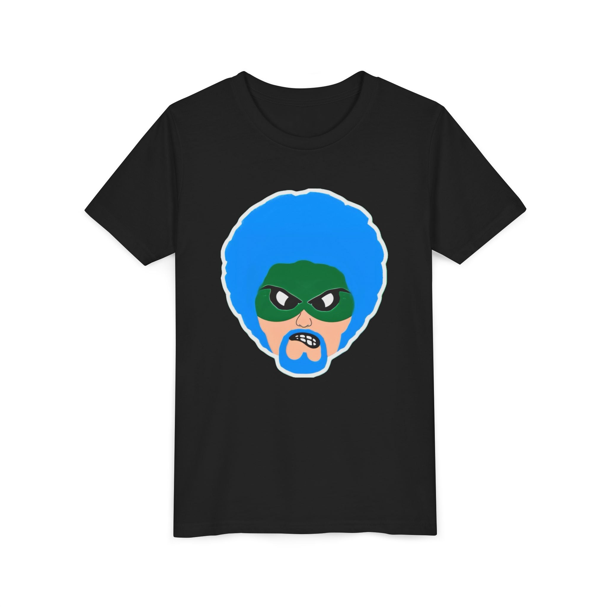Green Wave Man Youth Tee