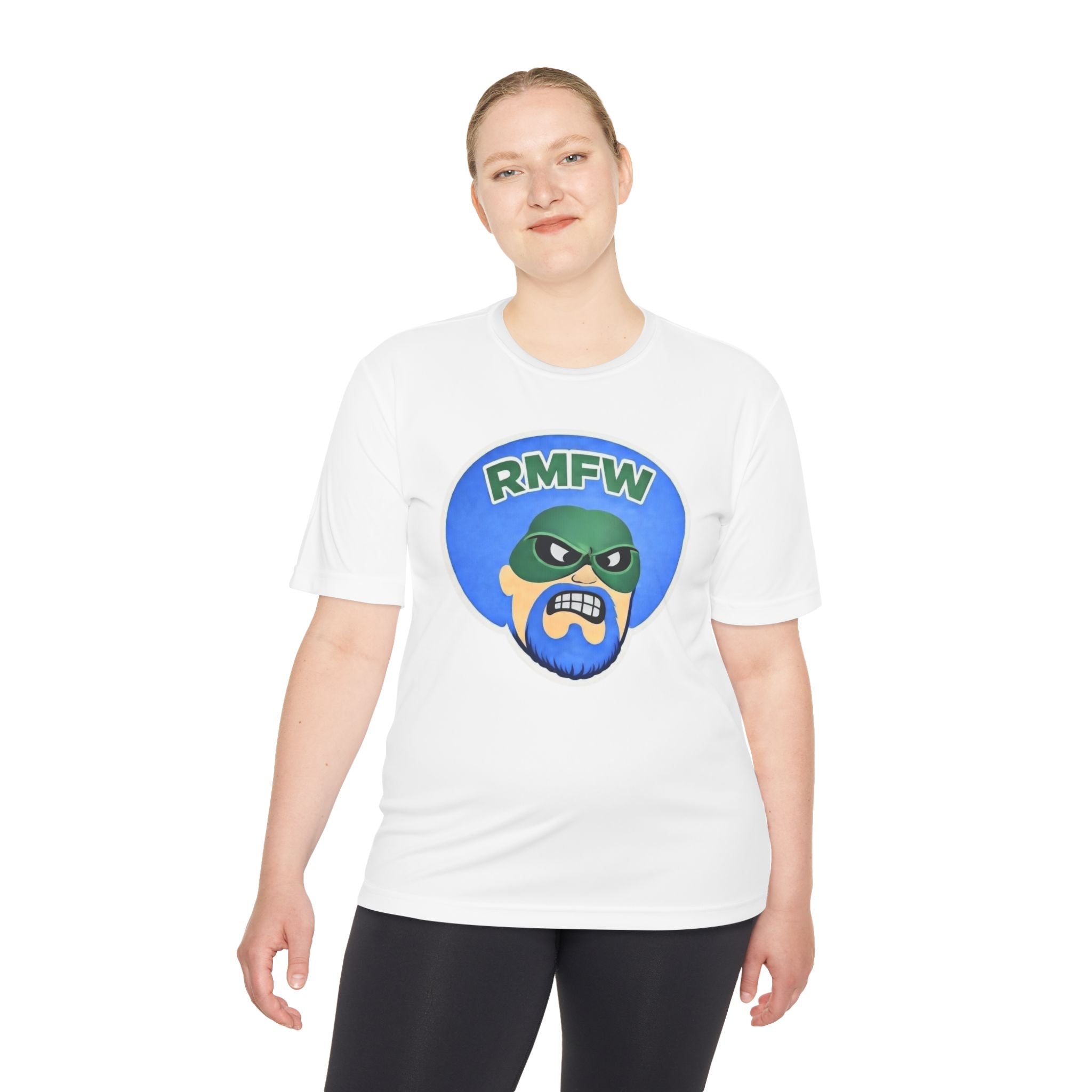 RMFW Mens Logo Tee — Moisture-Wicking Performance Shirt