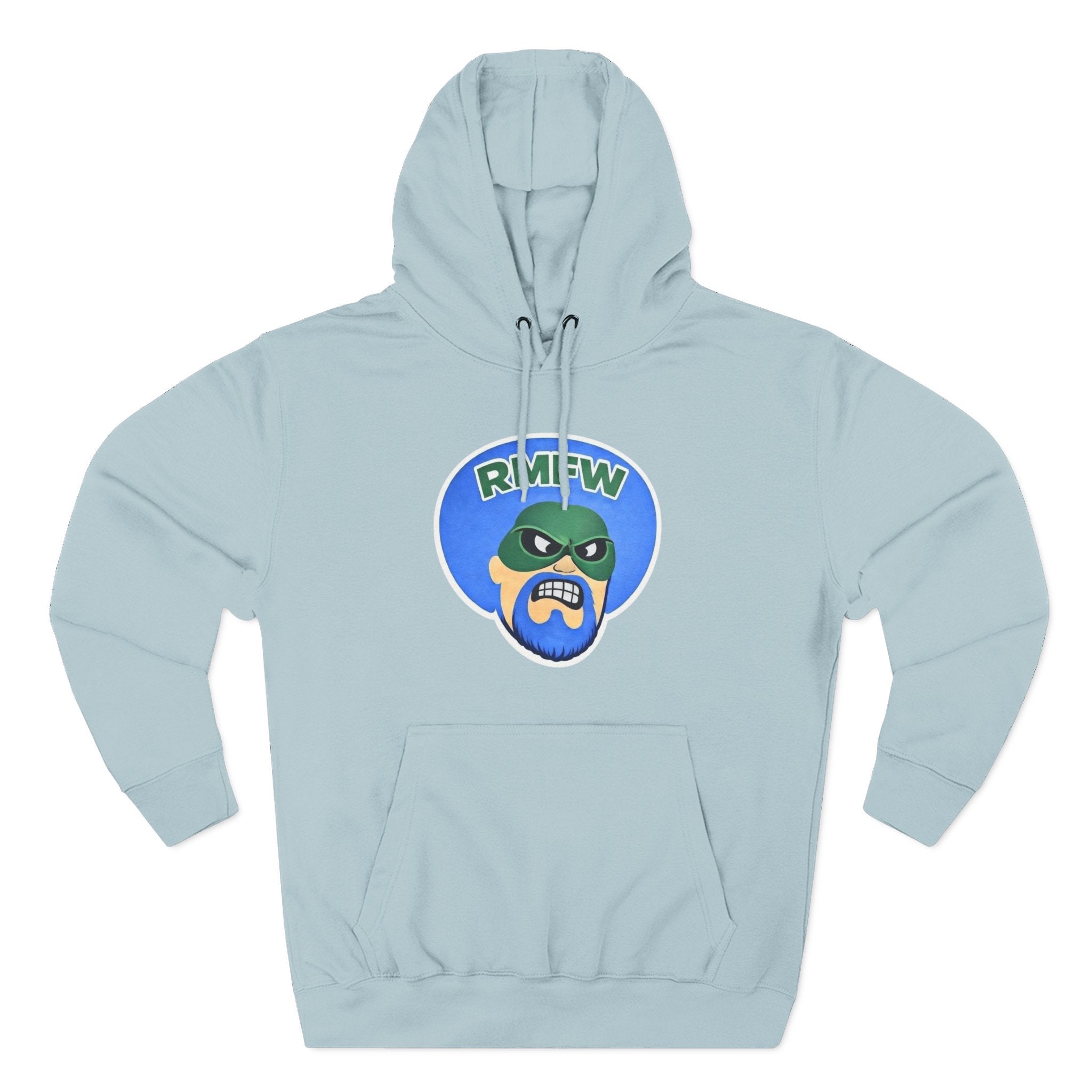 Green Wave Man Hoodie — Superhero Graphic Pullover