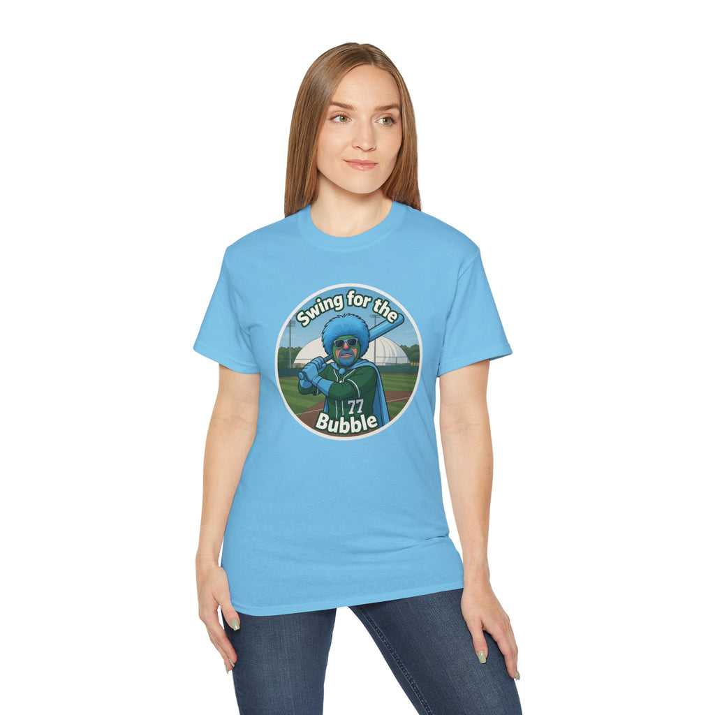 Swing for the Bubble Baseball Women’s Tee