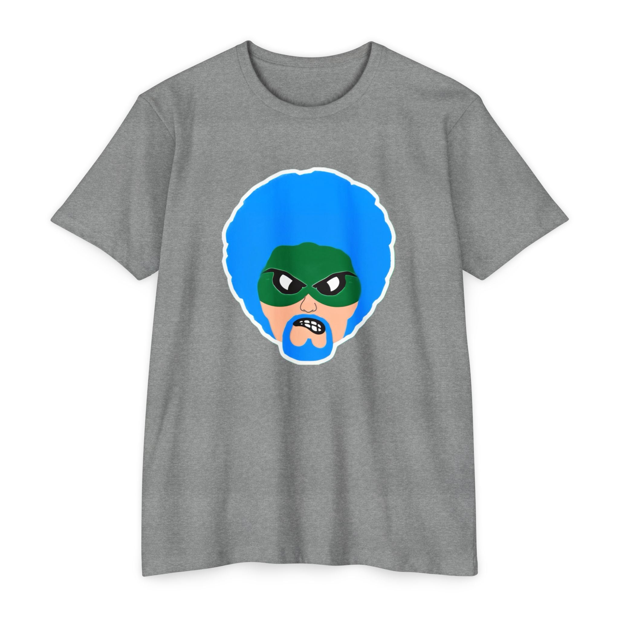 Green Wave Man T shirt Original logo