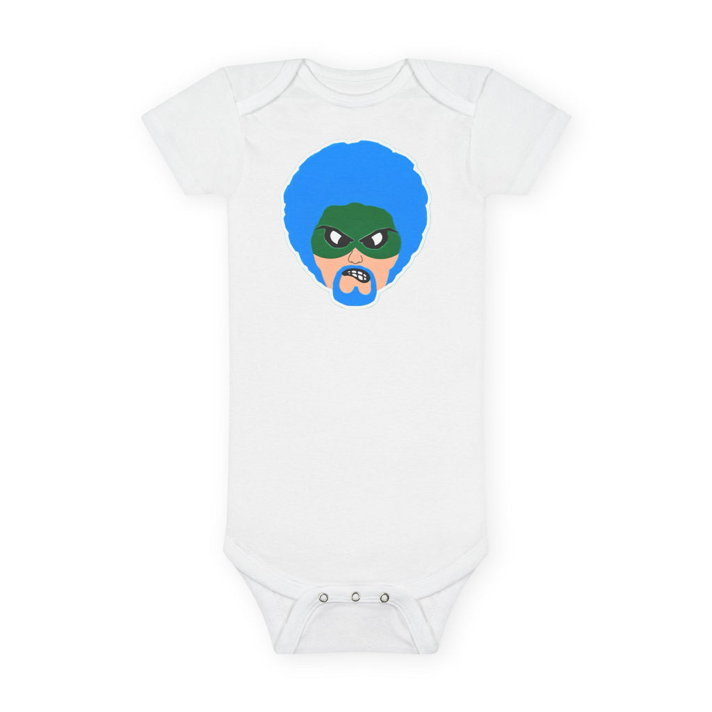 Green Wave Man Baby Onesie –  Infant Bodysuit