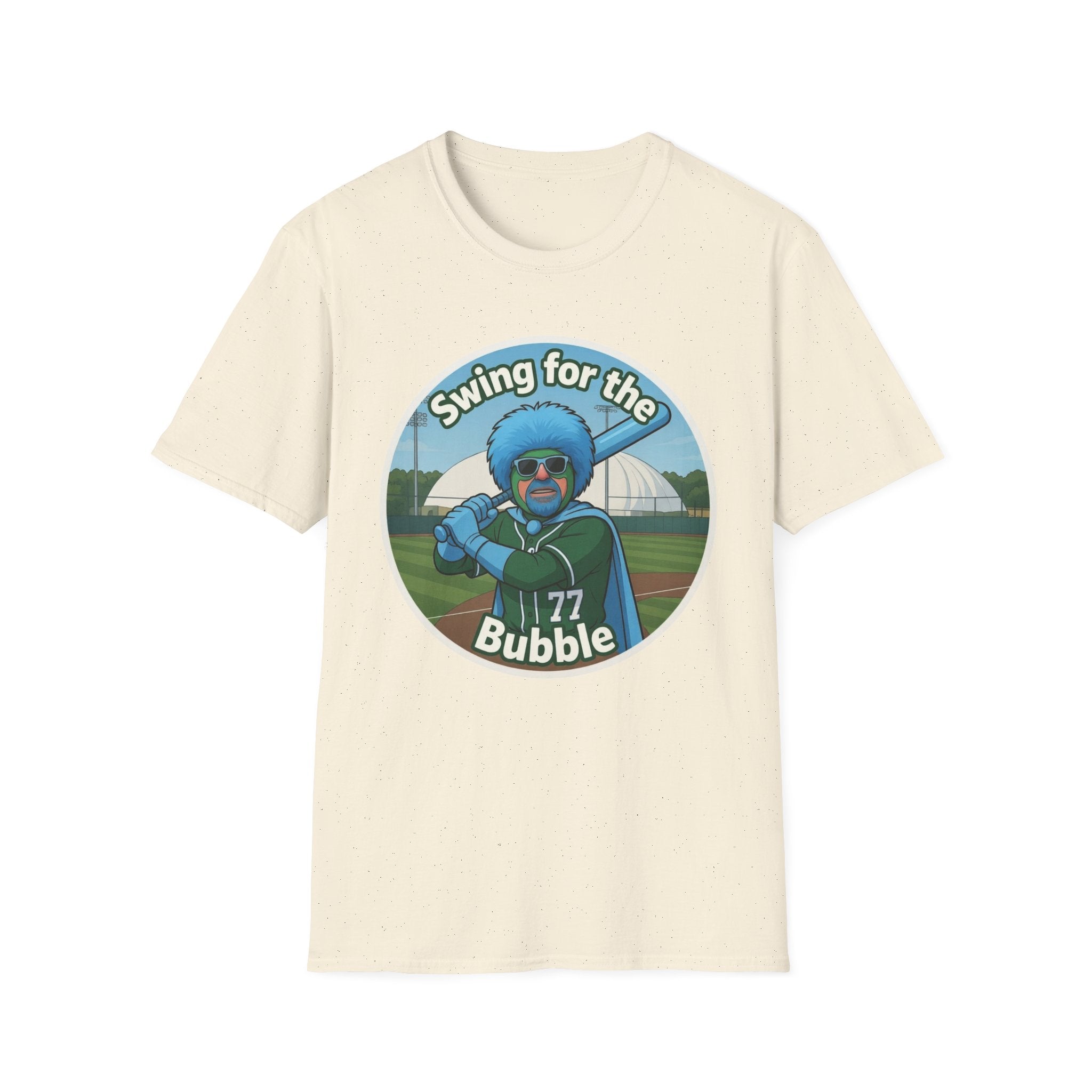Swing for the Bubble Baseball T shirt