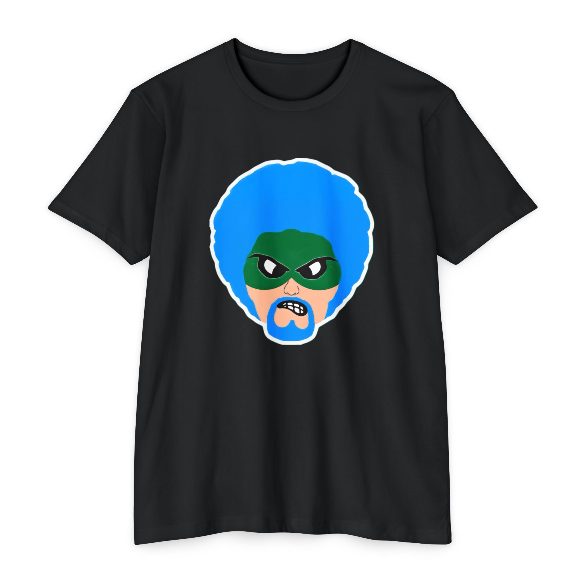 Green Wave Man T shirt Original logo