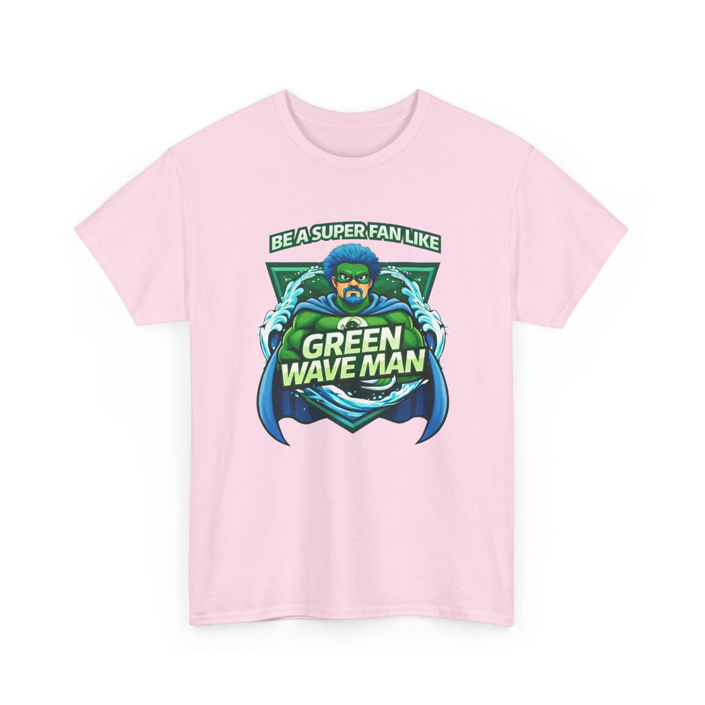 Be a Superfan Like Green Wave Man T-shirt