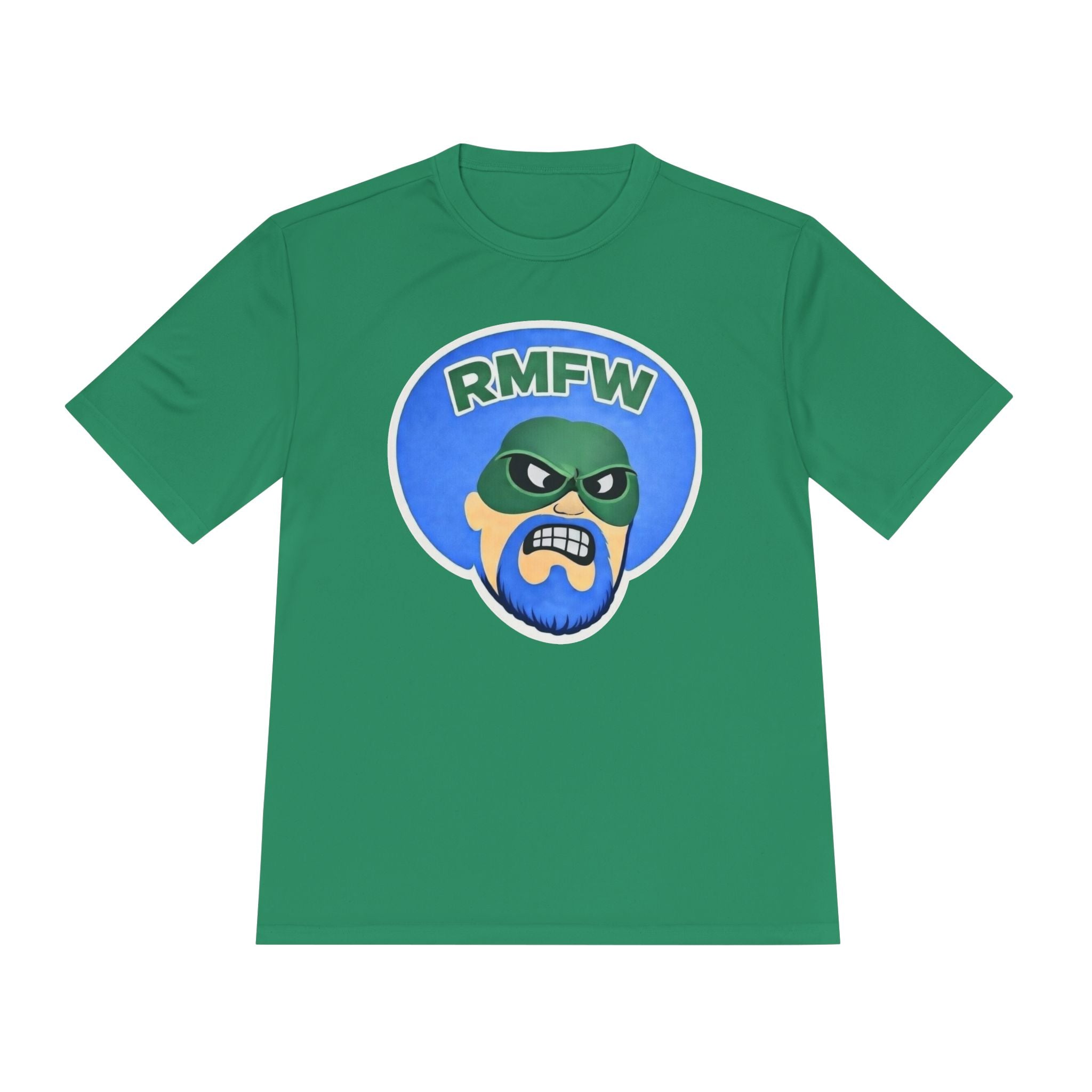 RMFW Mens Logo Tee — Moisture-Wicking Performance Shirt