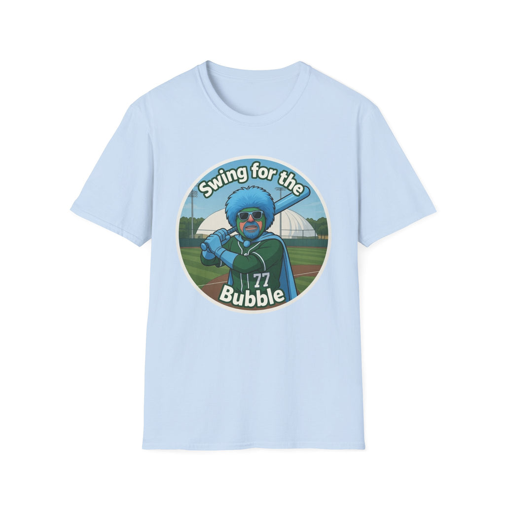 Swing for the Bubble Baseball T shirt