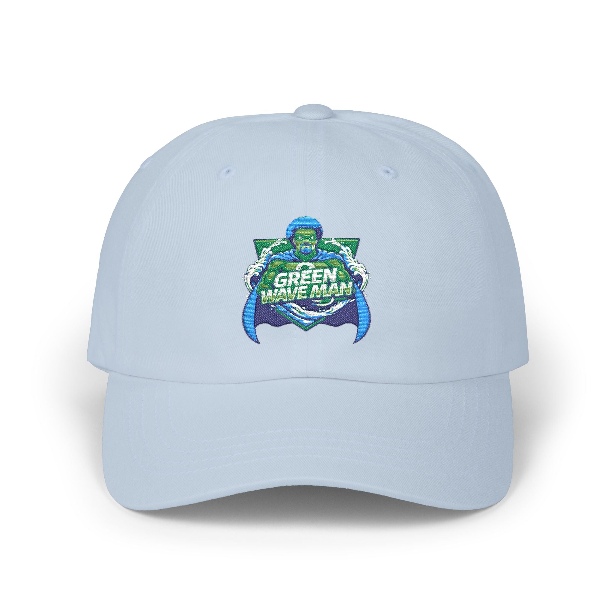Green Wave Man Hat (New logo)
