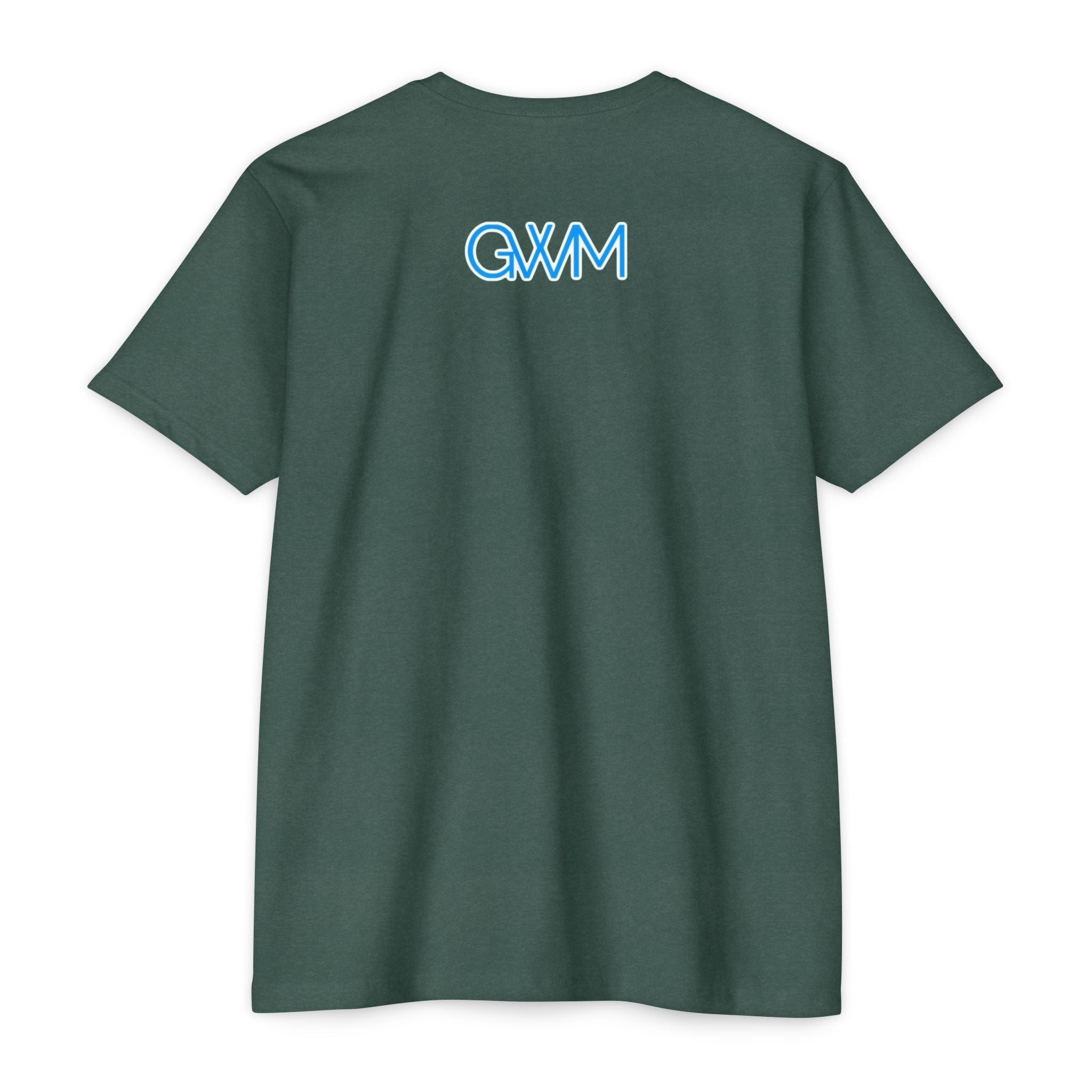 Green Wave Man T shirt Original logo