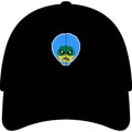 Green Wave Man Youth Baseball Cap (original logo)