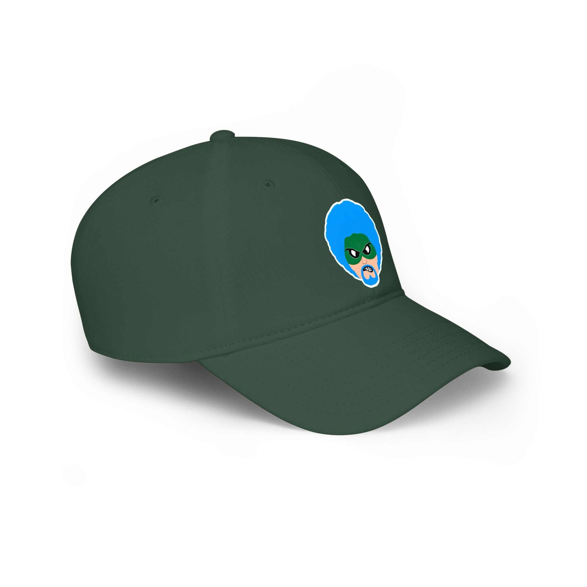 Green Wave Man Baseball hat