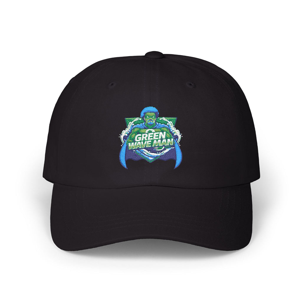 Green Wave Man Hat (New logo)
