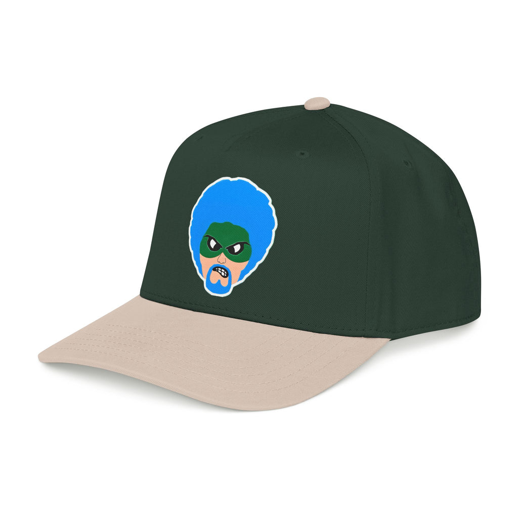 Green Wave Man Original logo Baseball Cap —