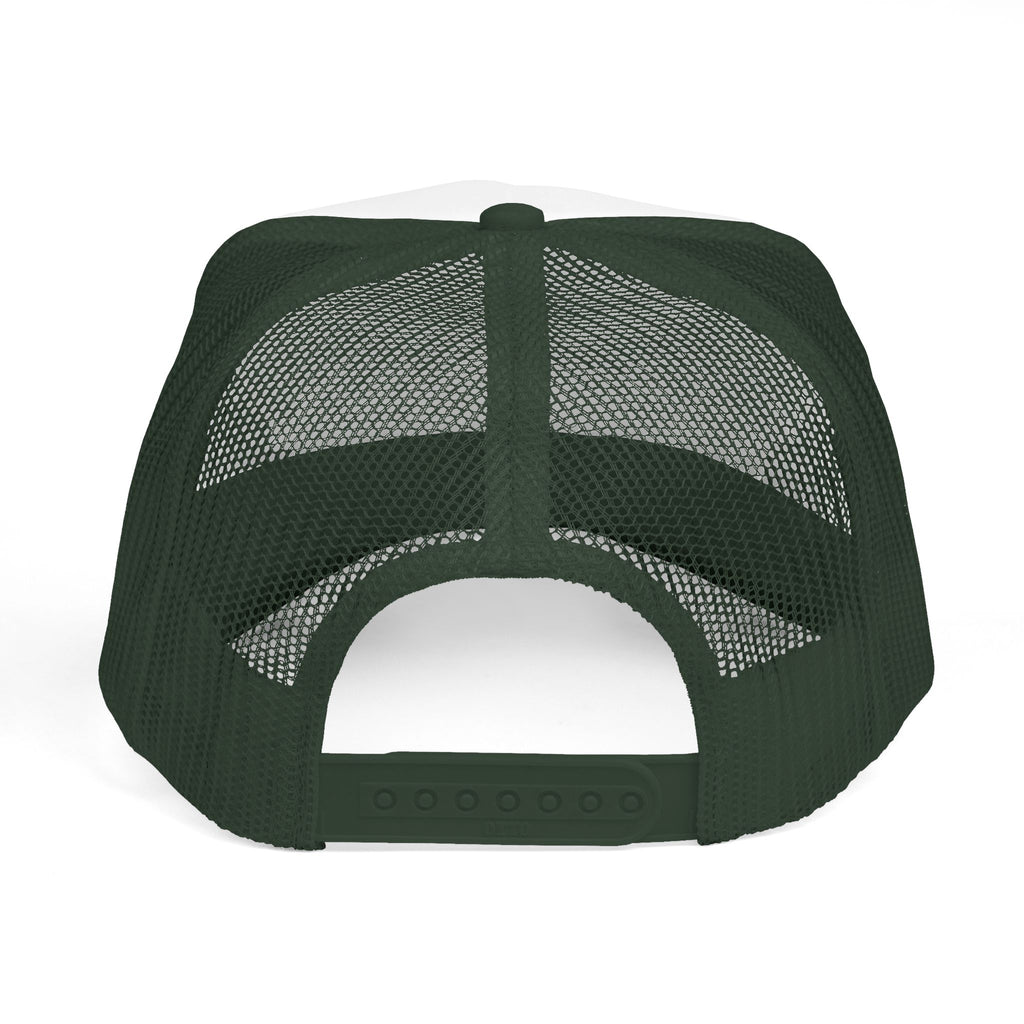 Green Wave Man Trucker Caps