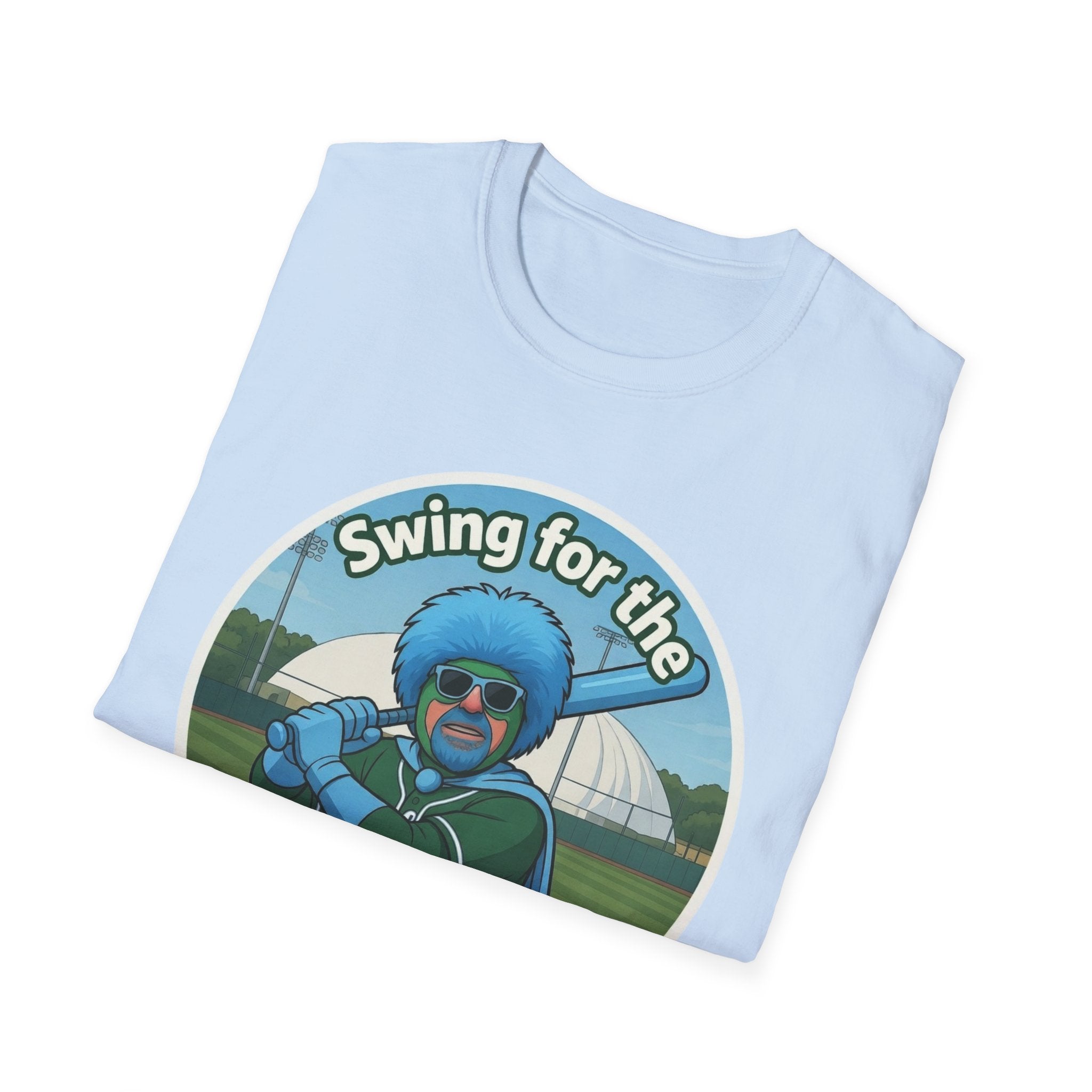 Swing for the Bubble Baseball T shirt